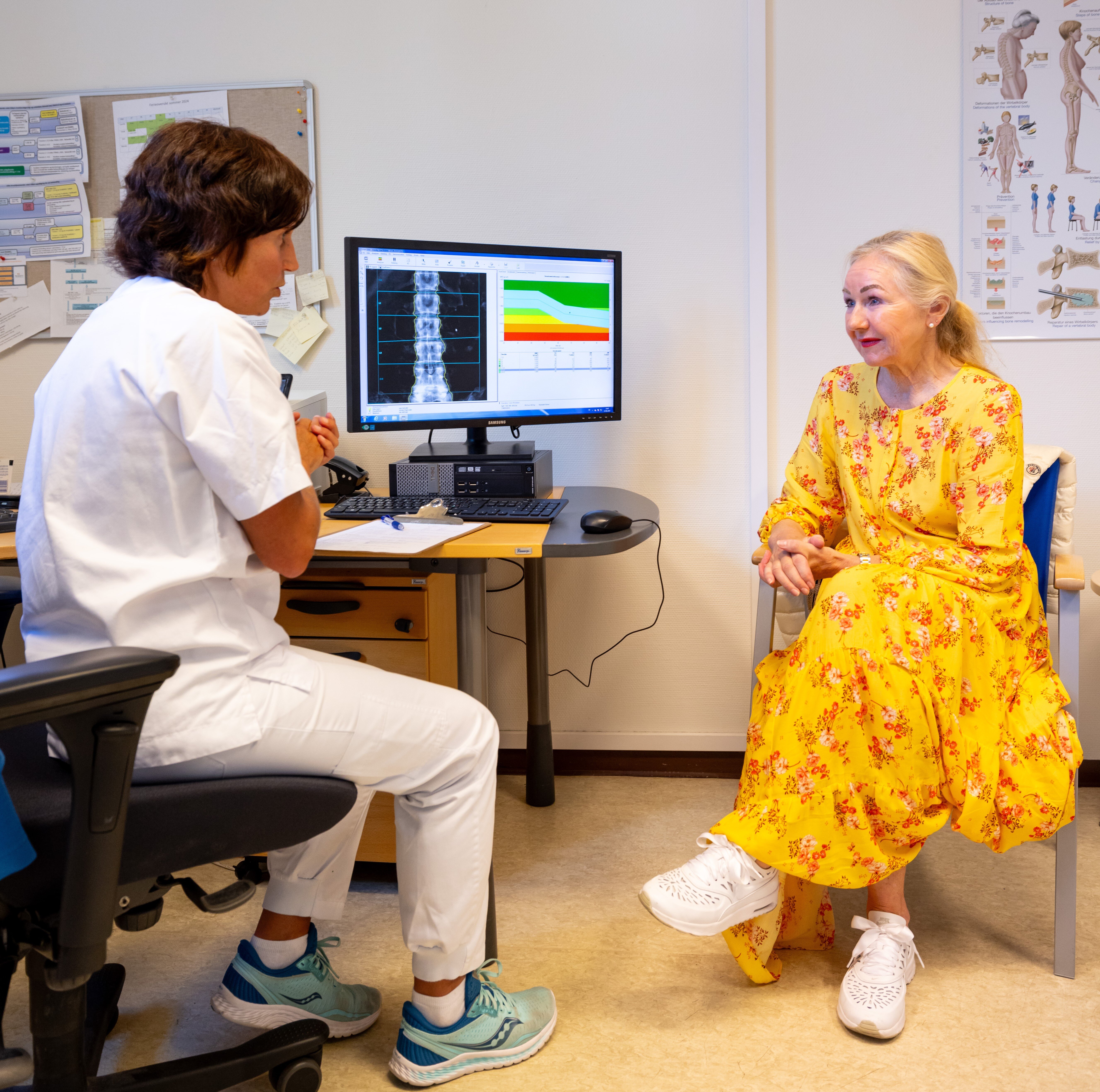 Finjarn og Lise Kristine Saraby bildet viser Merete Finjarn og Lise Kristine Saraby