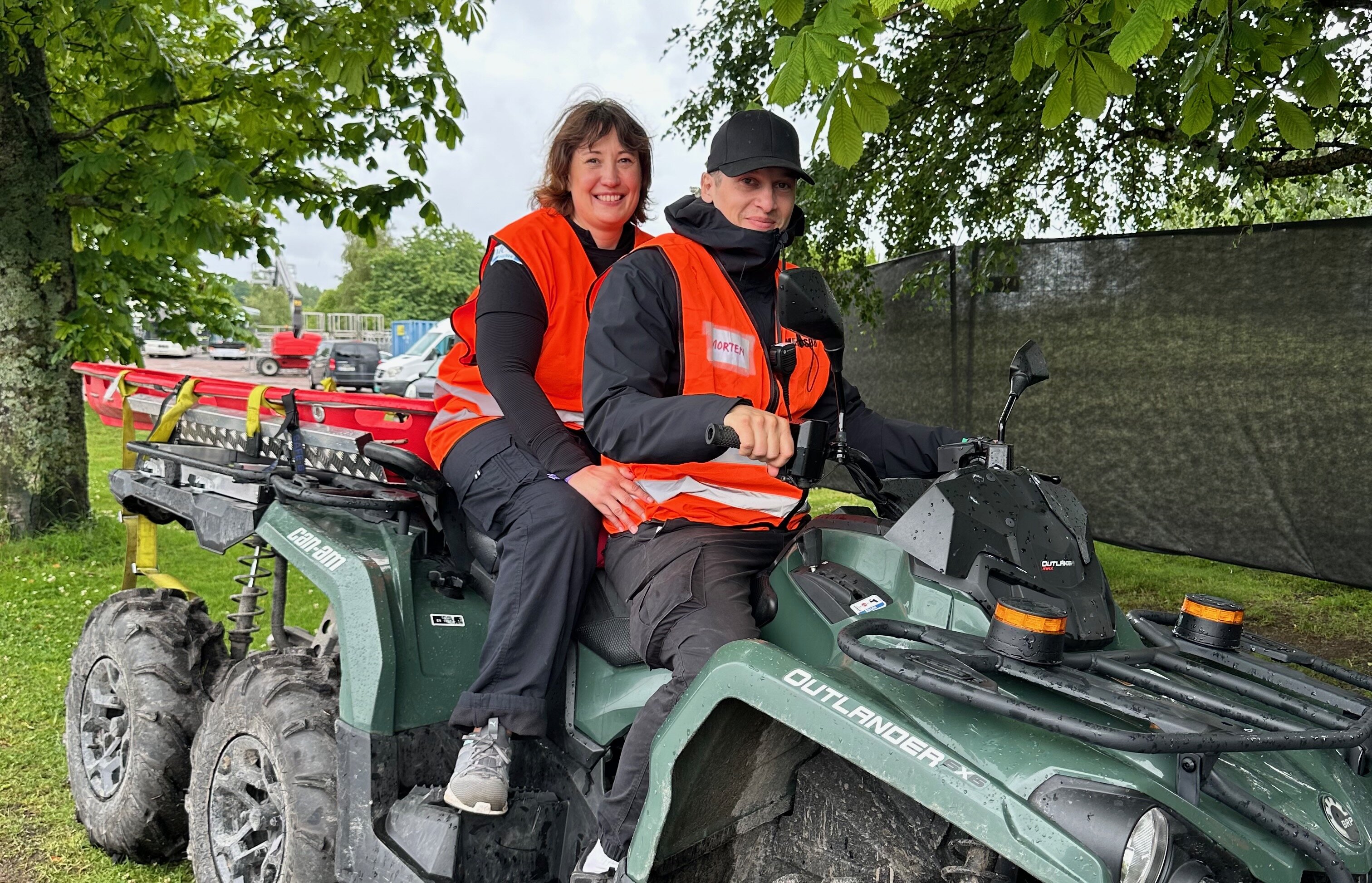 Medic Sykepleier og para medic på ATV