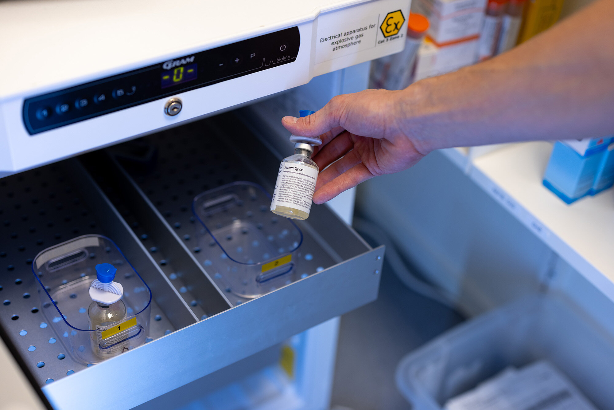 Bildet viser medisinsk heroin