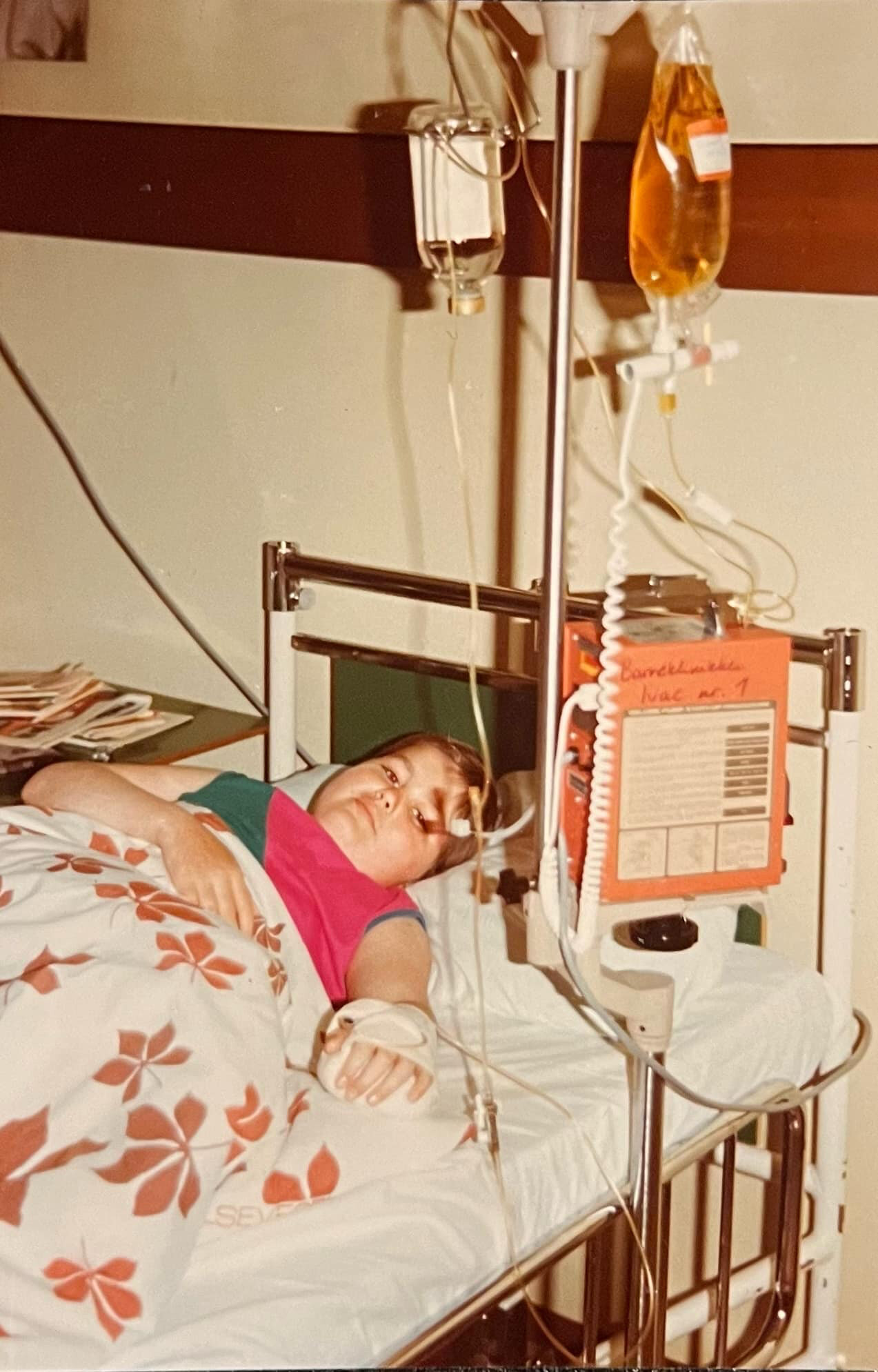Privat Bildet viser barn på sykehus. Bildet er tatt på 80-tallet