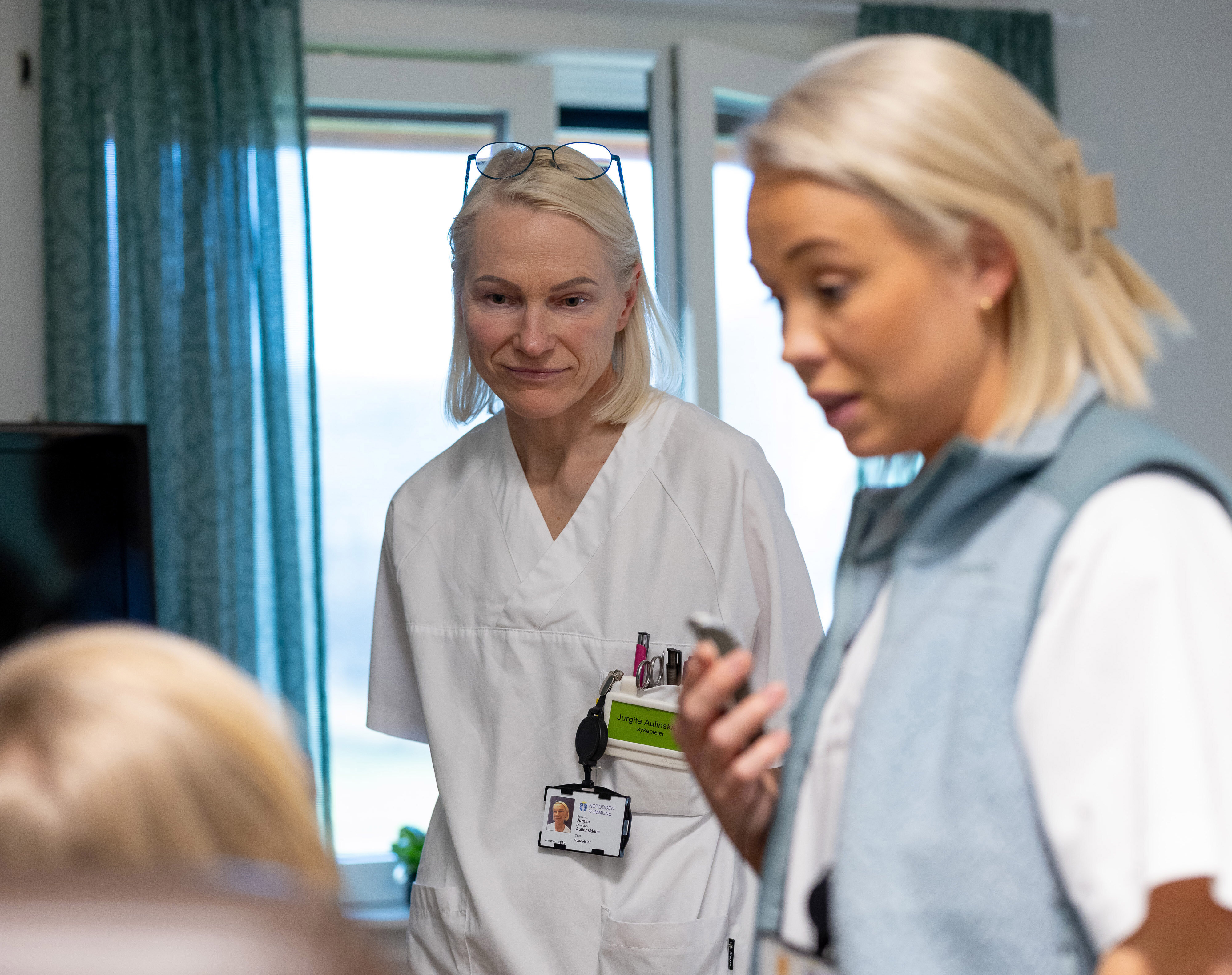 Tverrfaglig visitt på omsorgssenter. Tverrfaglig visitt på omsorgssenter.