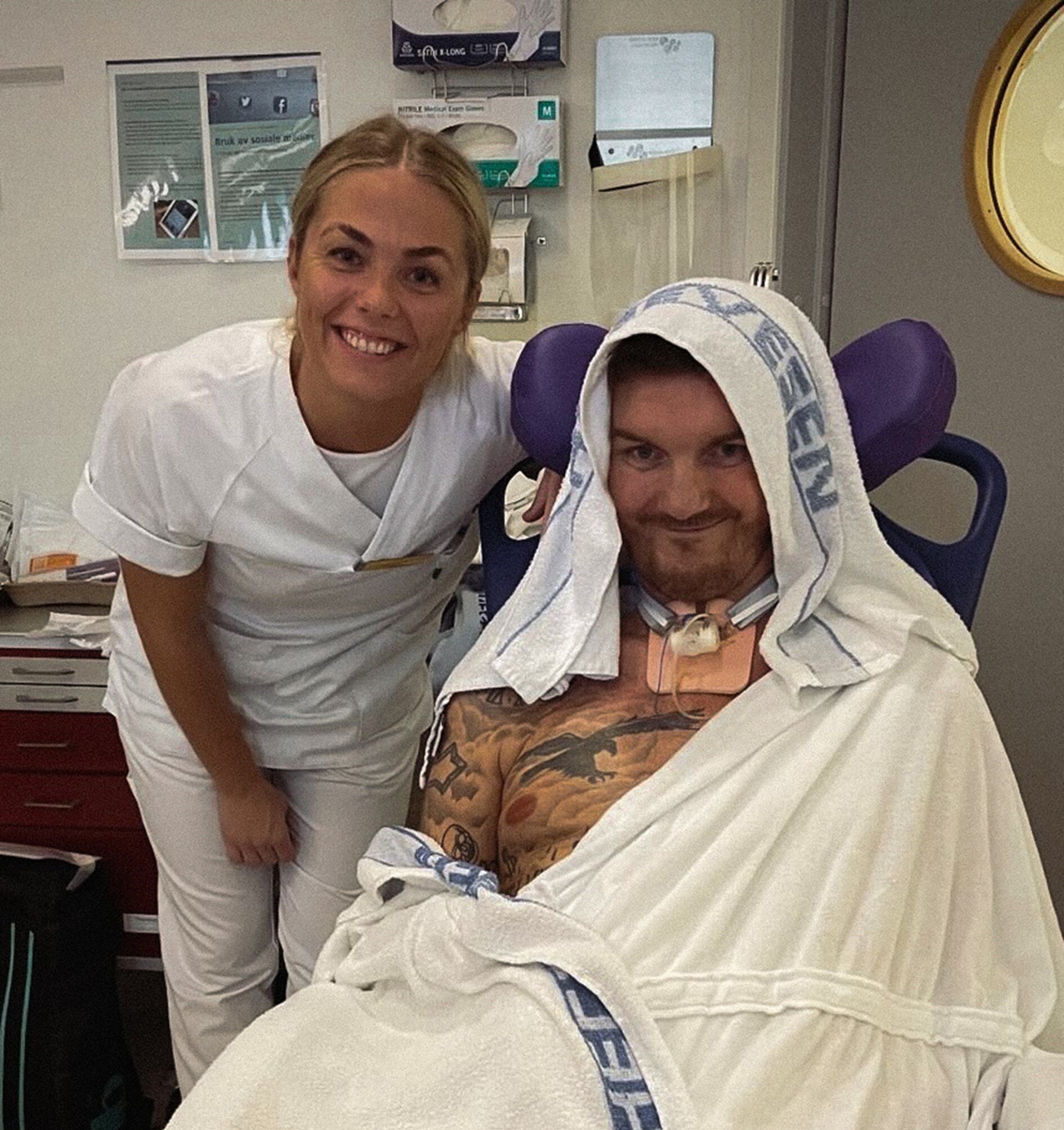 Ida Beraas, Nils Arne Morka Bildet viser Ida Beraas og Nils Arne Morka.