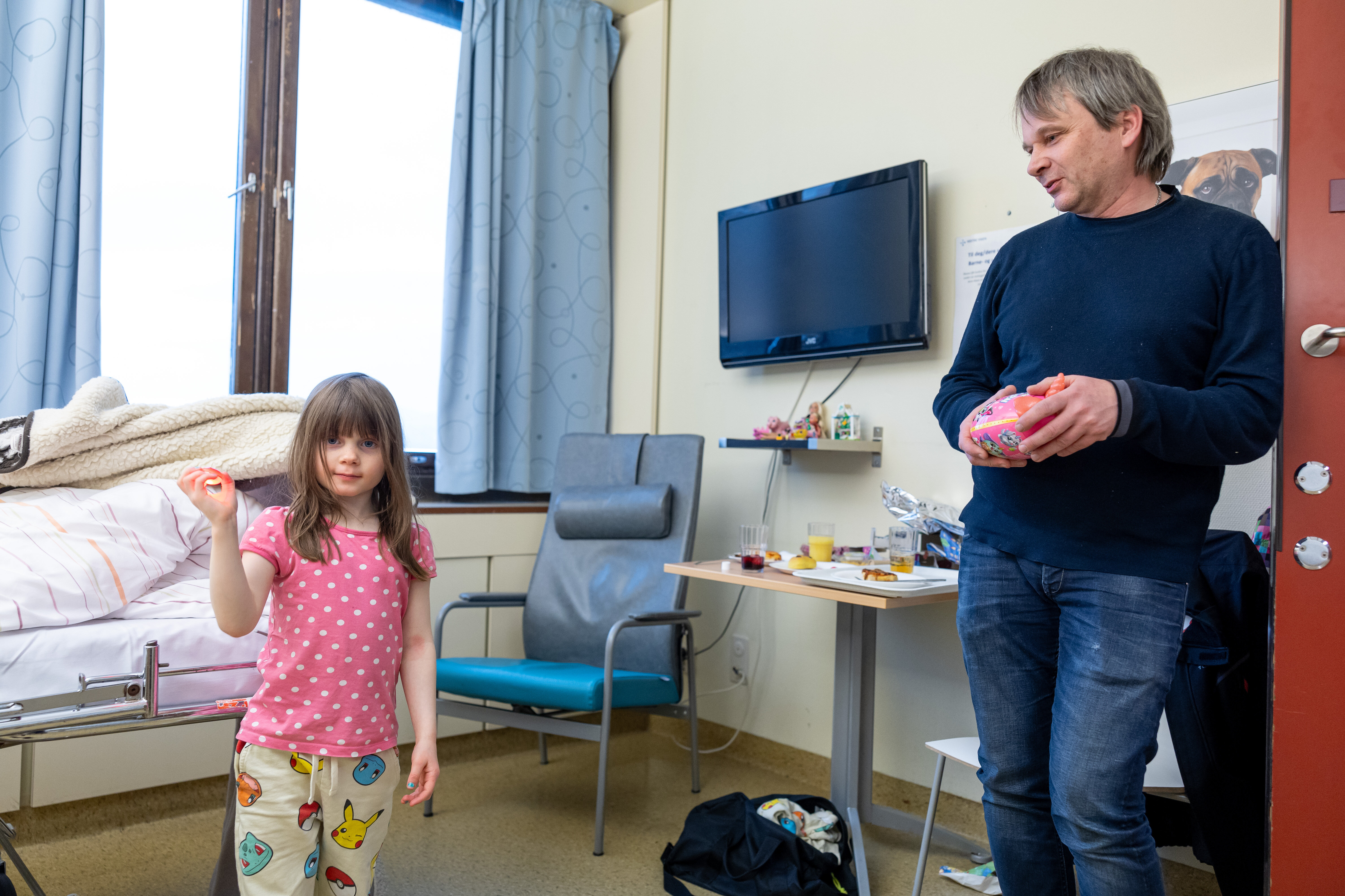 Bildet viser Liv Alexandra Moholt (6) sammen med pappa Glenn Halstein Bildet viser Liv Alexandra Moholt (6) sammen med pappa Glenn Halstein