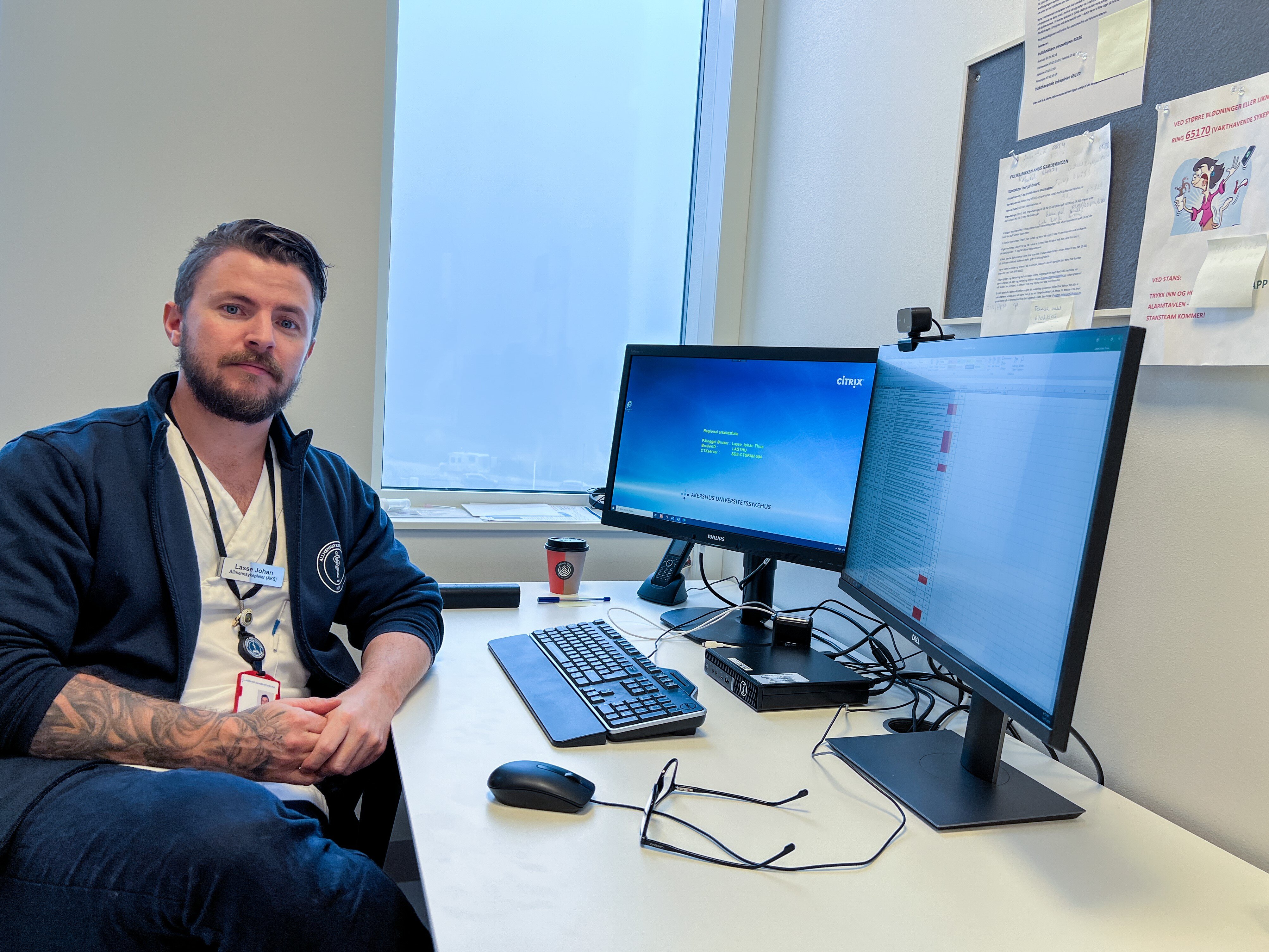 Lasse Johan Thue Bildet viser Lasse Johan Thue.