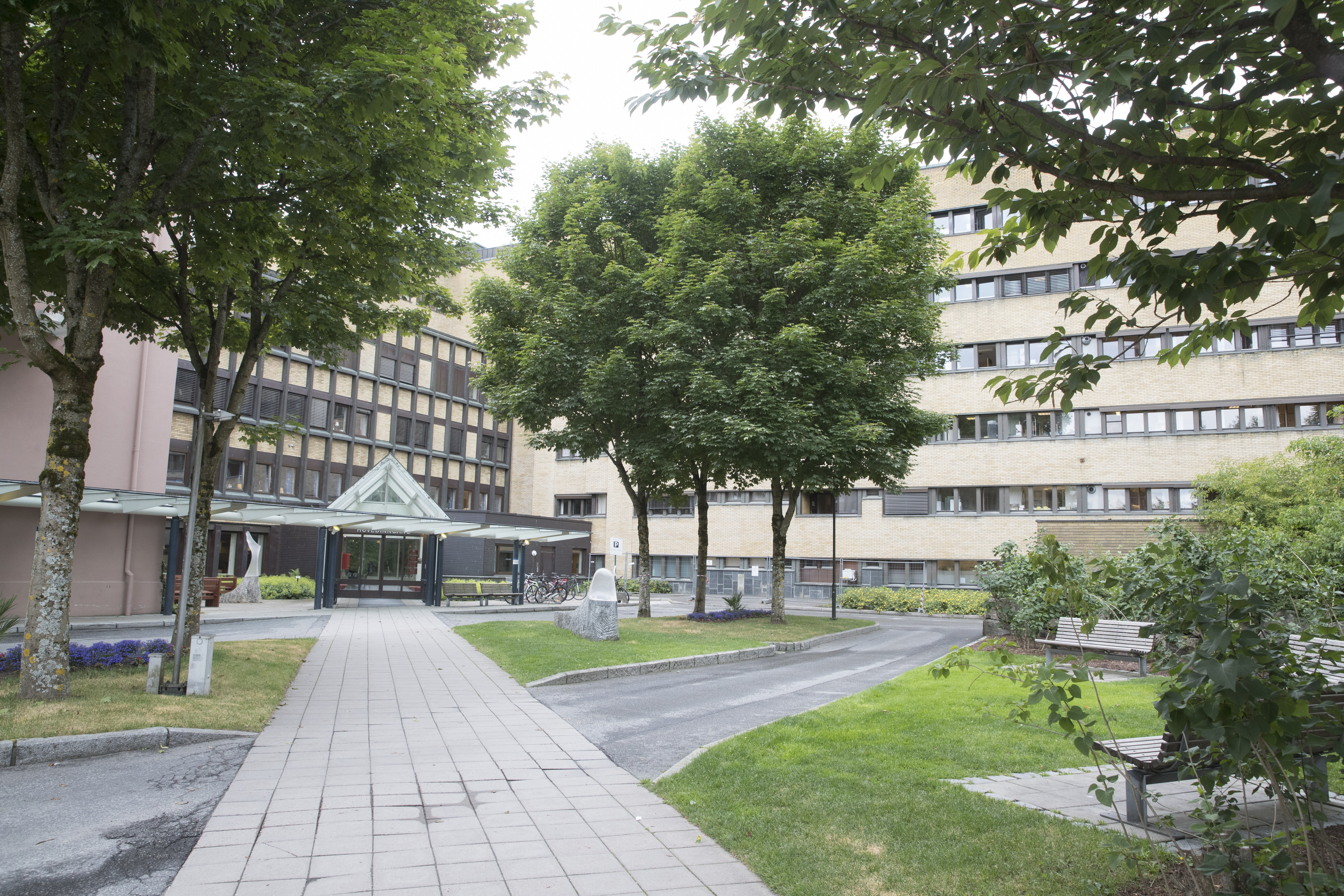 Bildet viser Sykehuset i Telemark.