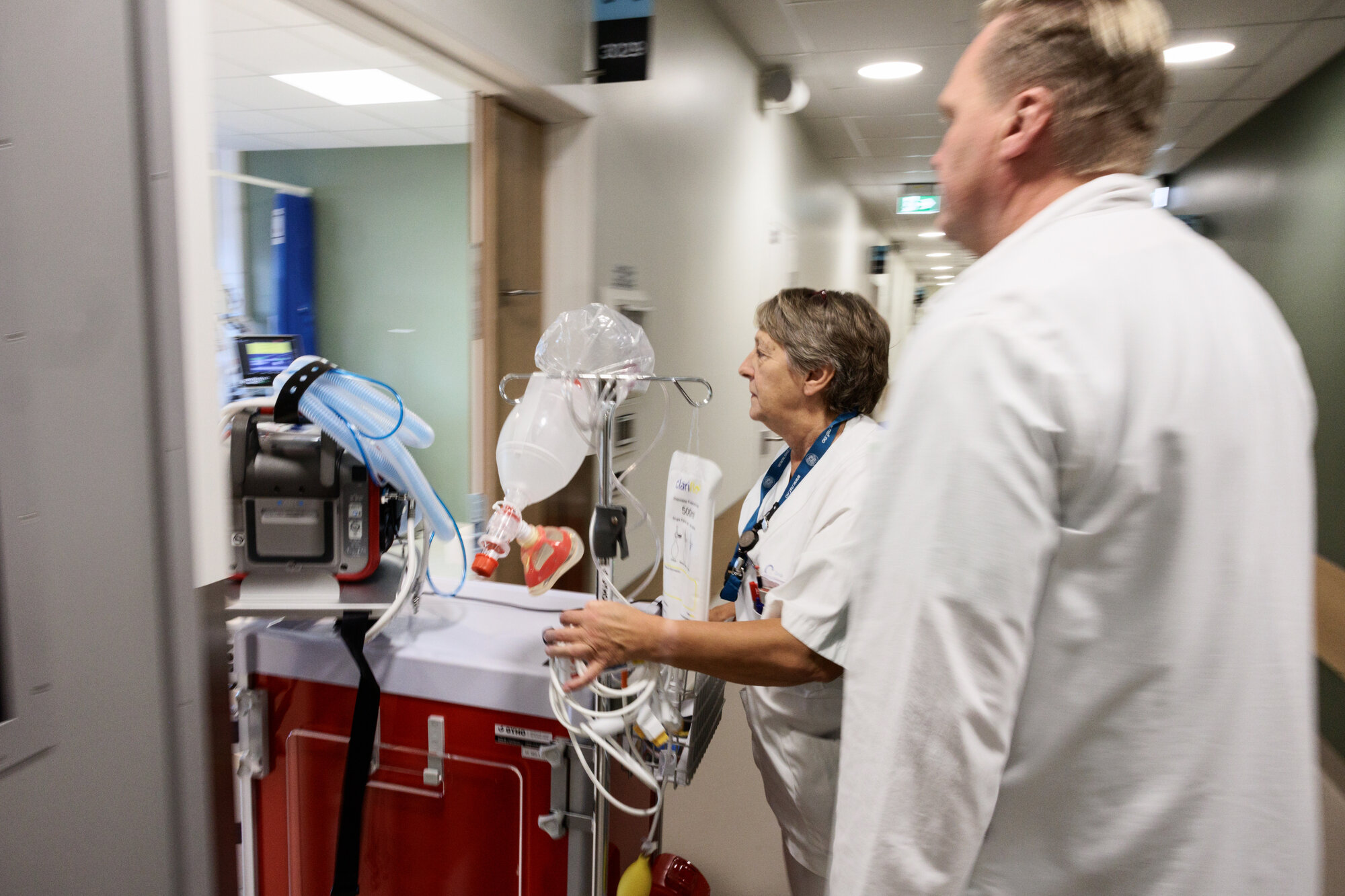 Bilde fra Radiumhospitalet i Oslo