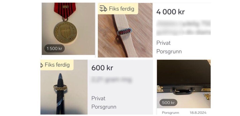 Bildet viser en Finn-annonse