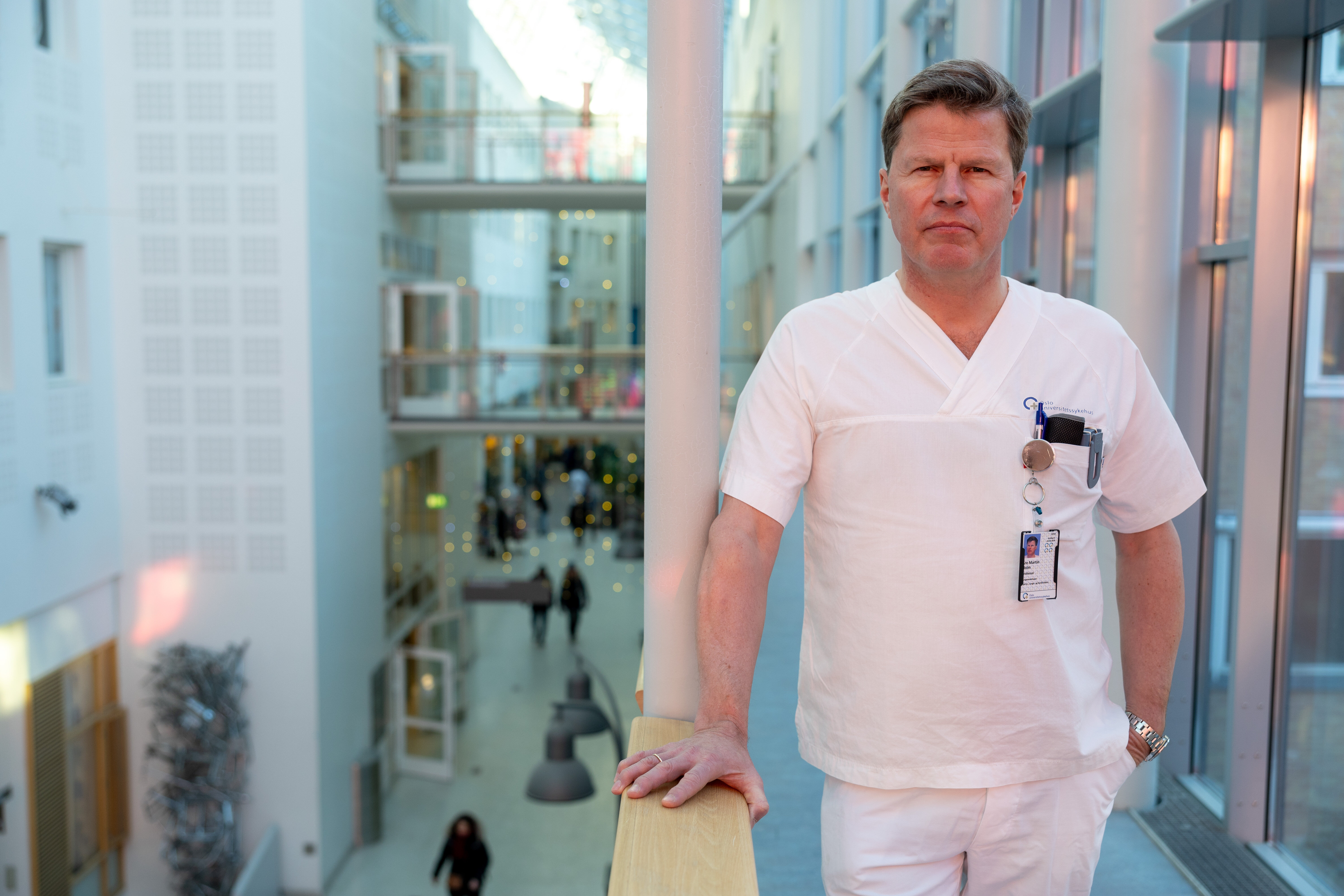 Are Martin Holm er lungelege på Rikshospitalet Are Martin Holm er lungelege på Rikshospitalet