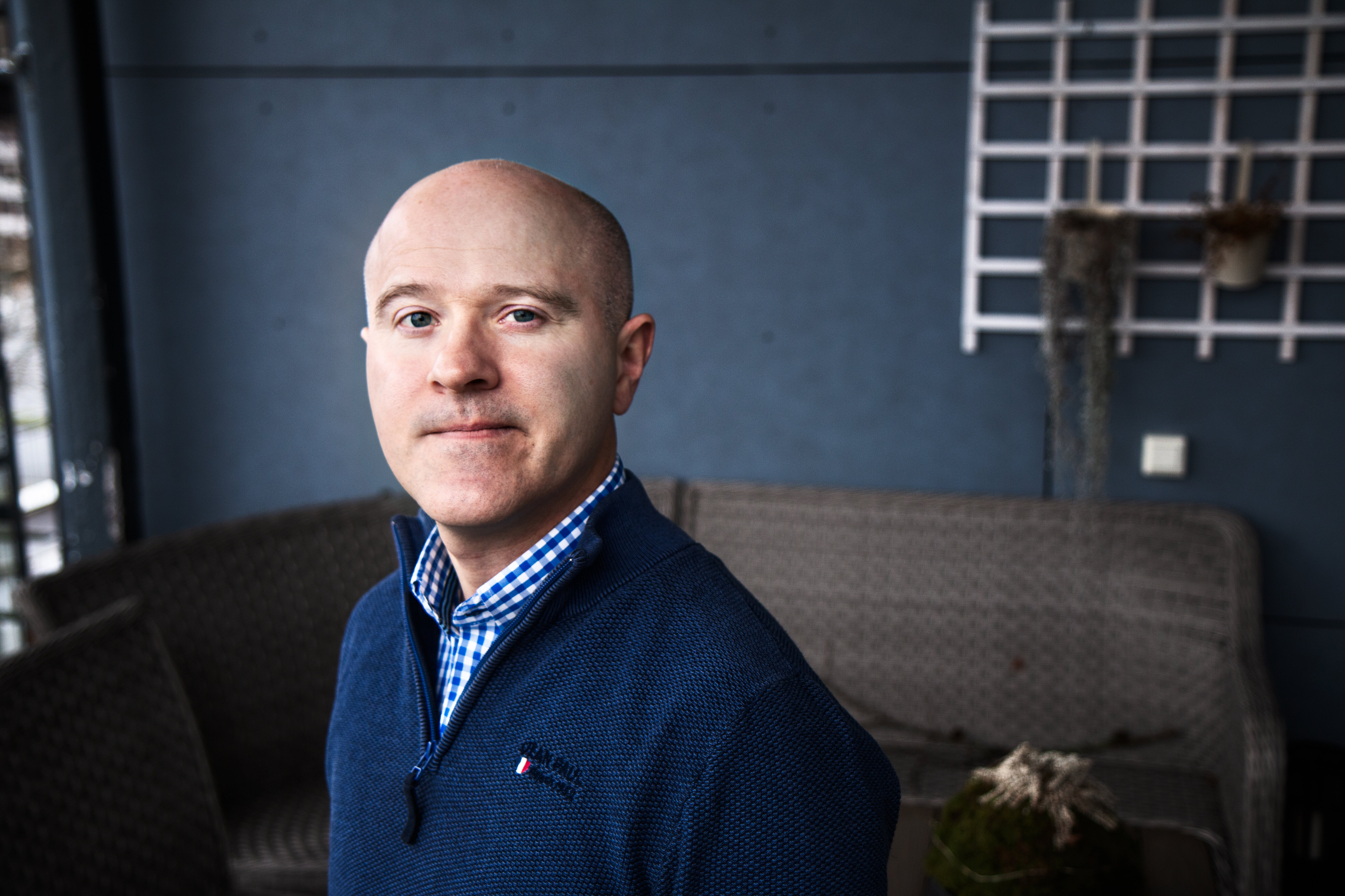 Bildet viser sykepleier Trond Eirik Bergflødt