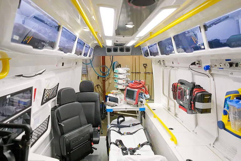 bilde av vestre viken nye ambulanse