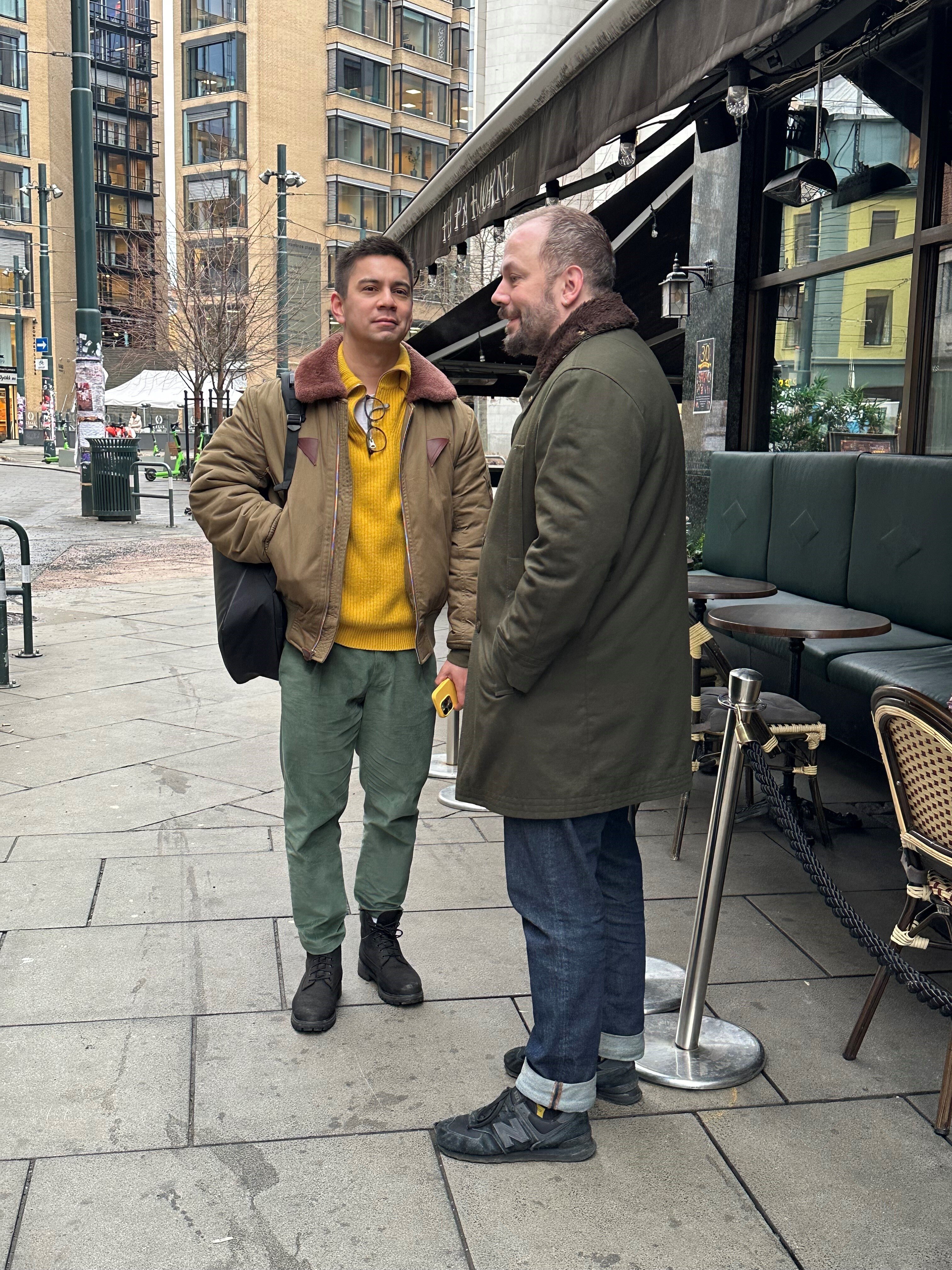 bilde av Dag Werner og Espen