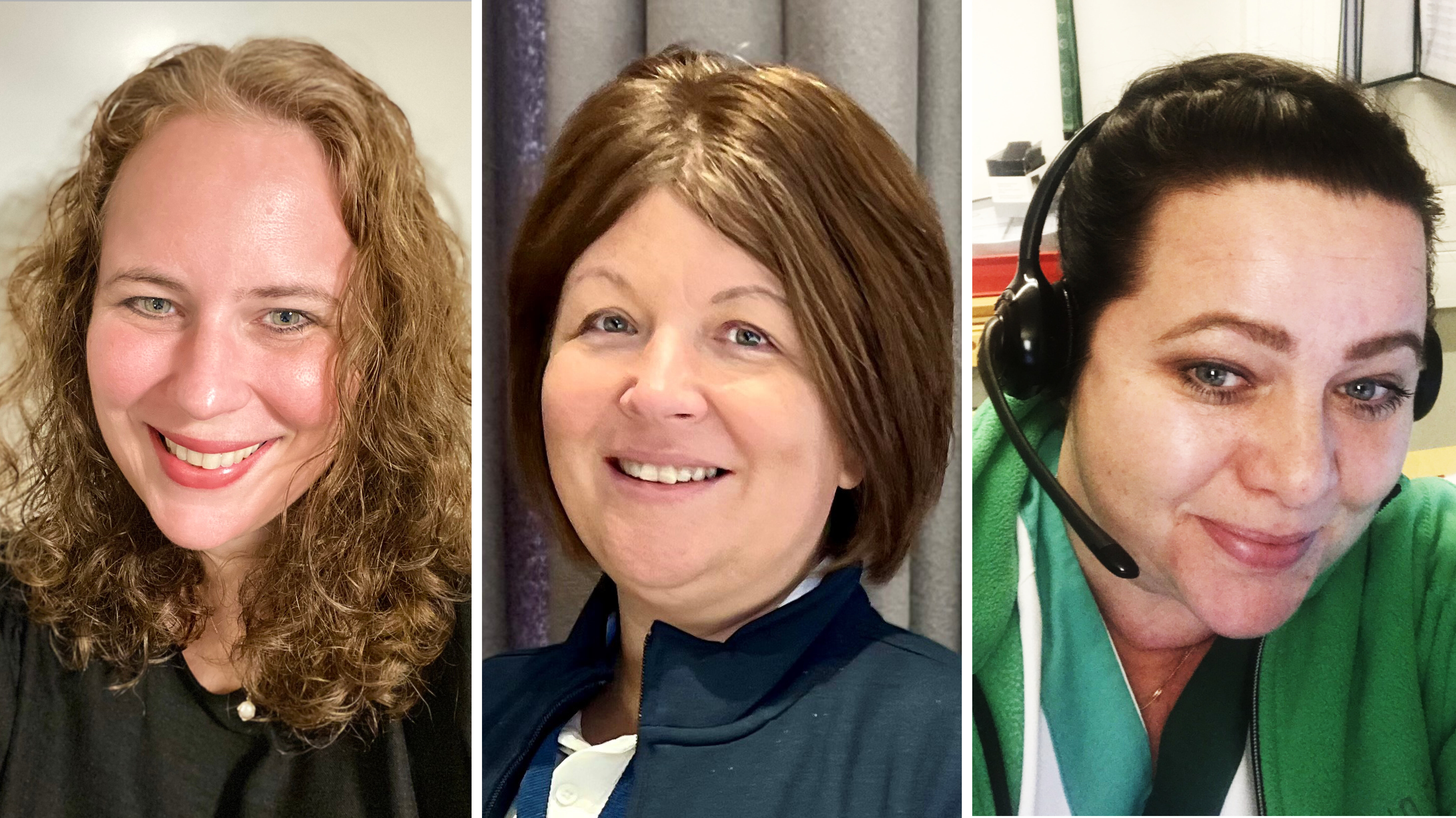 Bildet viser Elisabeth Østensen, Ann Tove Johansen og Rebecca Krogh.