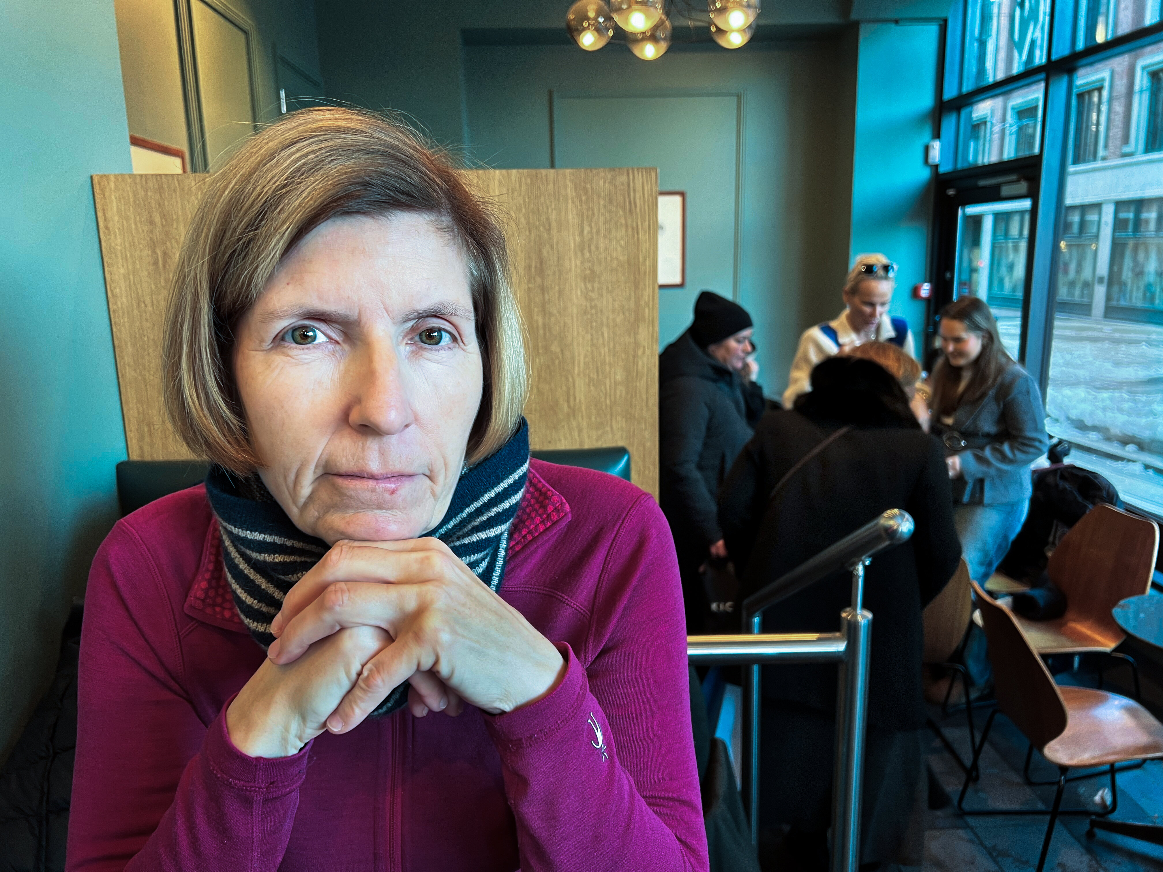 Bildet viser operasjonssykepleier Hilde Vollan