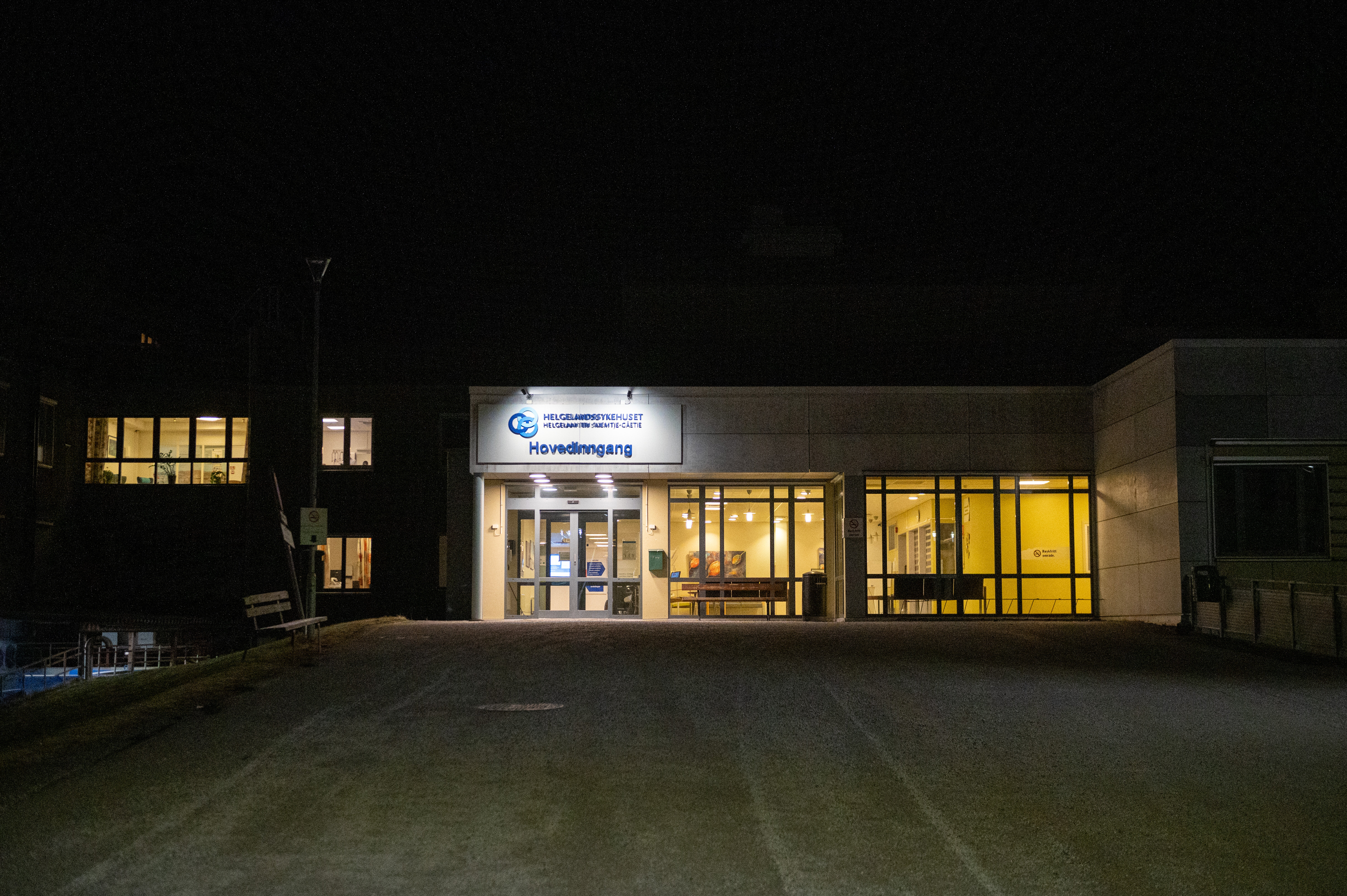 Bildet viser Helgelandssykehuset.