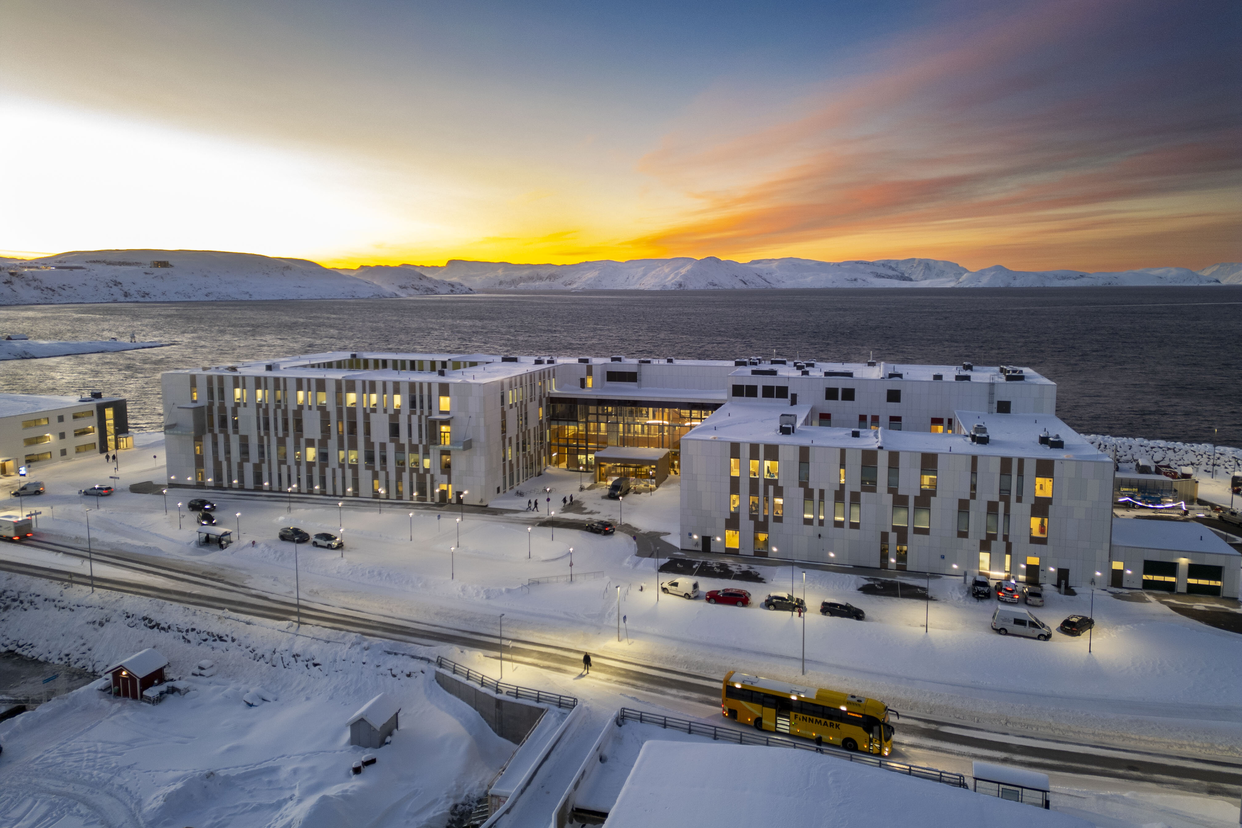 Bilde av nye Hammerfest sykehus