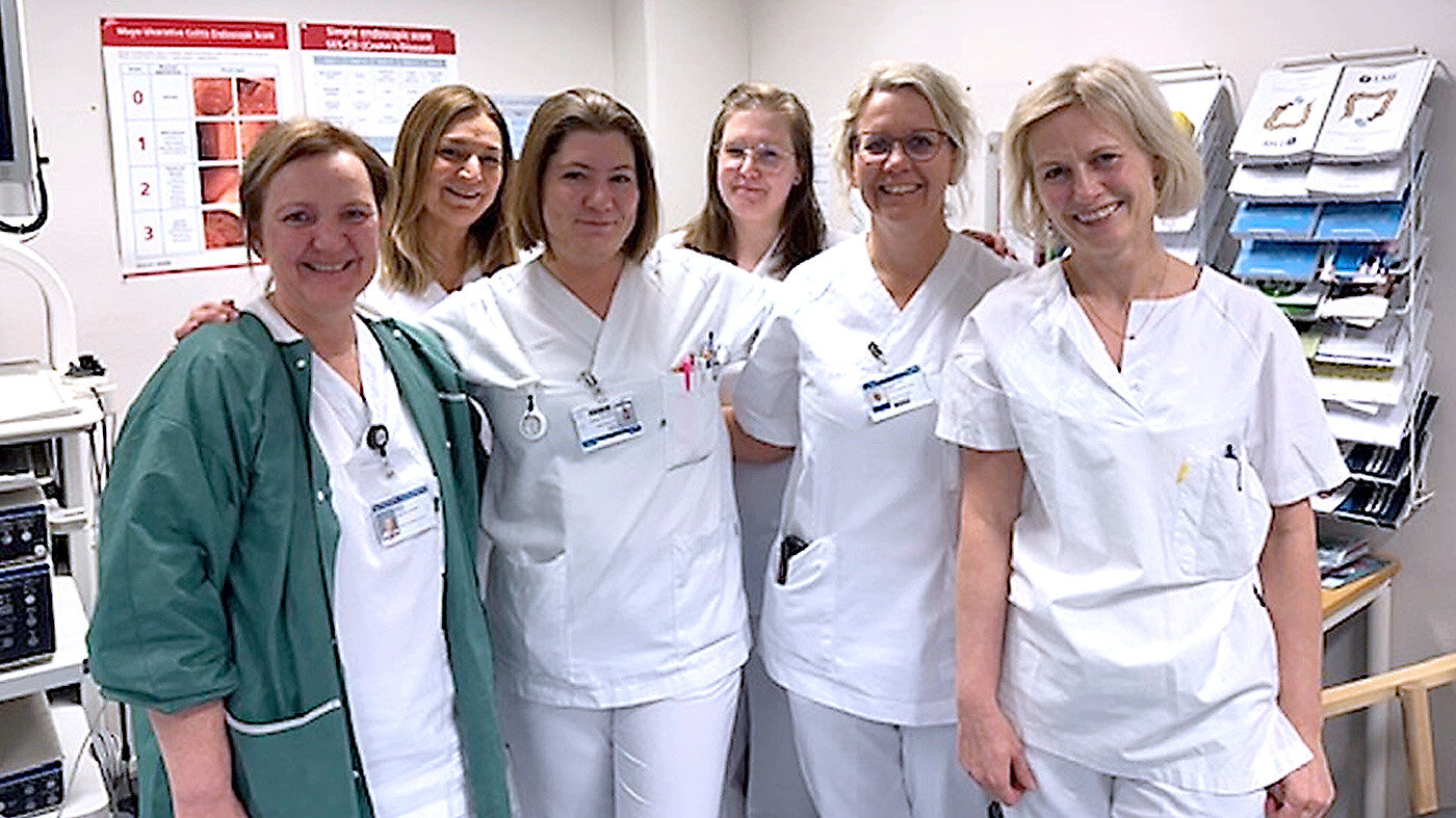 Ringerike sykehus Bildet viser helsepersonell på Ringerike sykehus