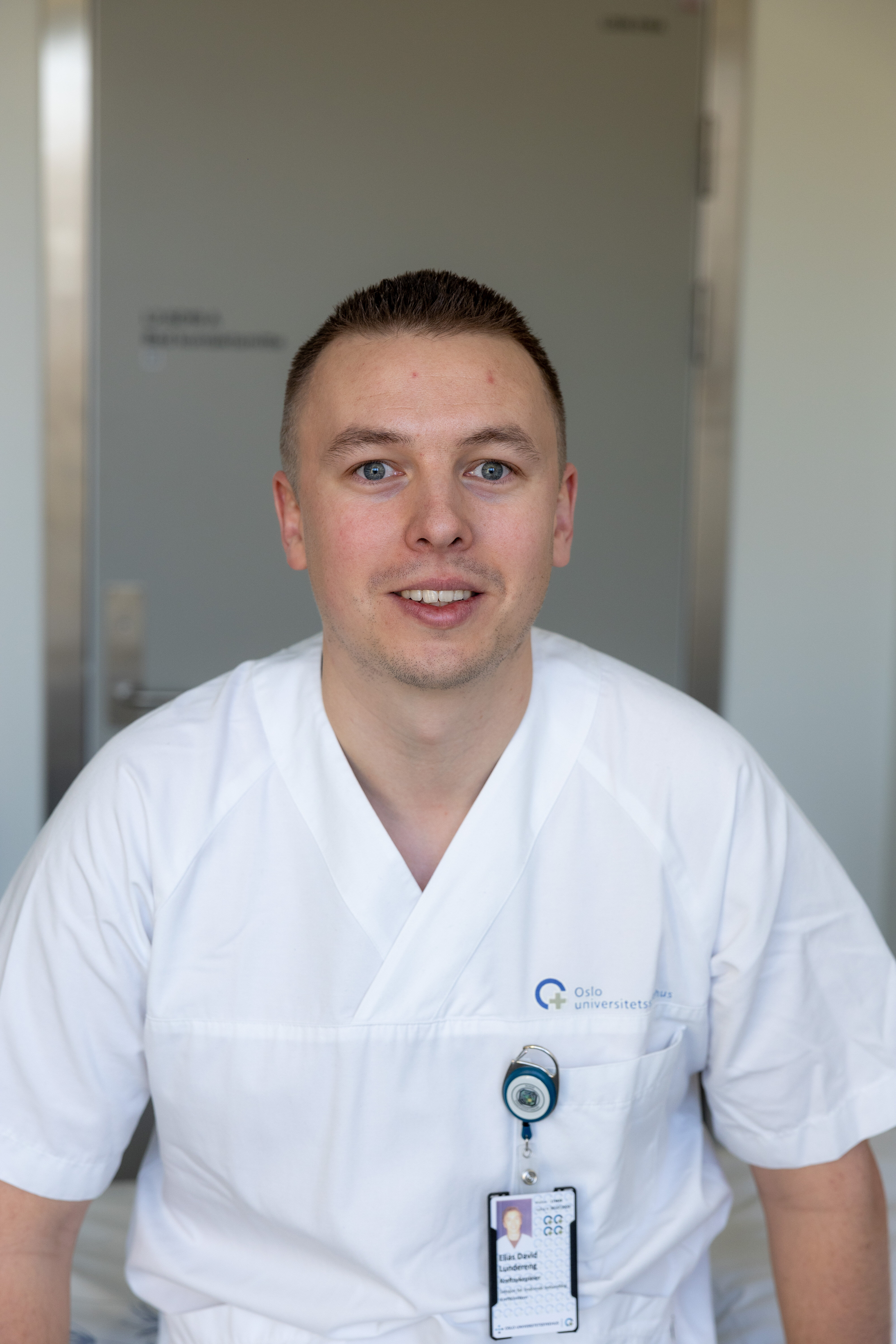 Elias David Lundereng er kreftsykepleier i et PhD-løp. Elias David Lundereng er kreftsykepleier i et PhD-løp.