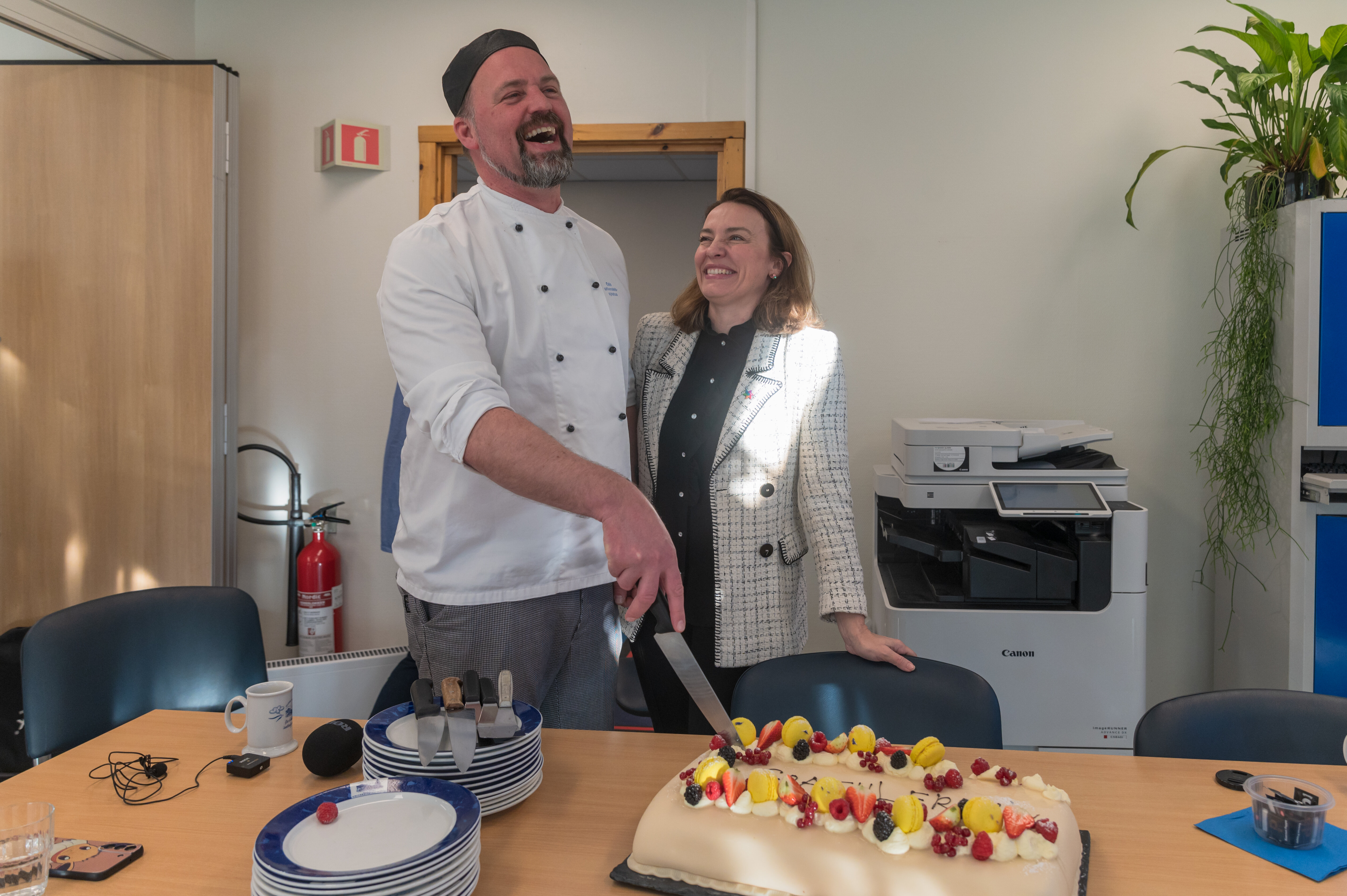 Bilde av Egil Brevik og Ingrid Stenstadvold Ross