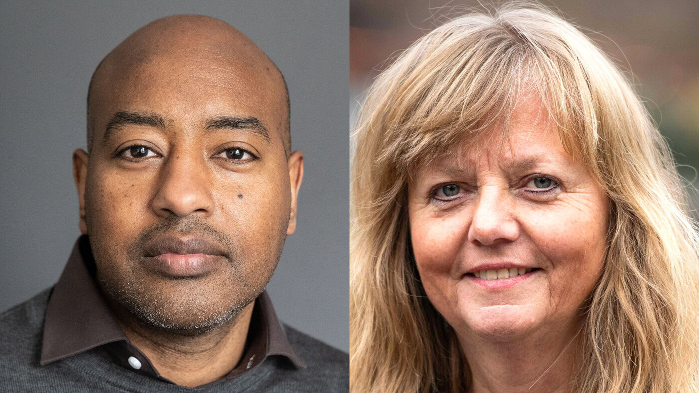 Jonas Debesay og Tone Rustøen Bildet viser innleggsforfatterne Jonas Debesay og Tone Rustøen