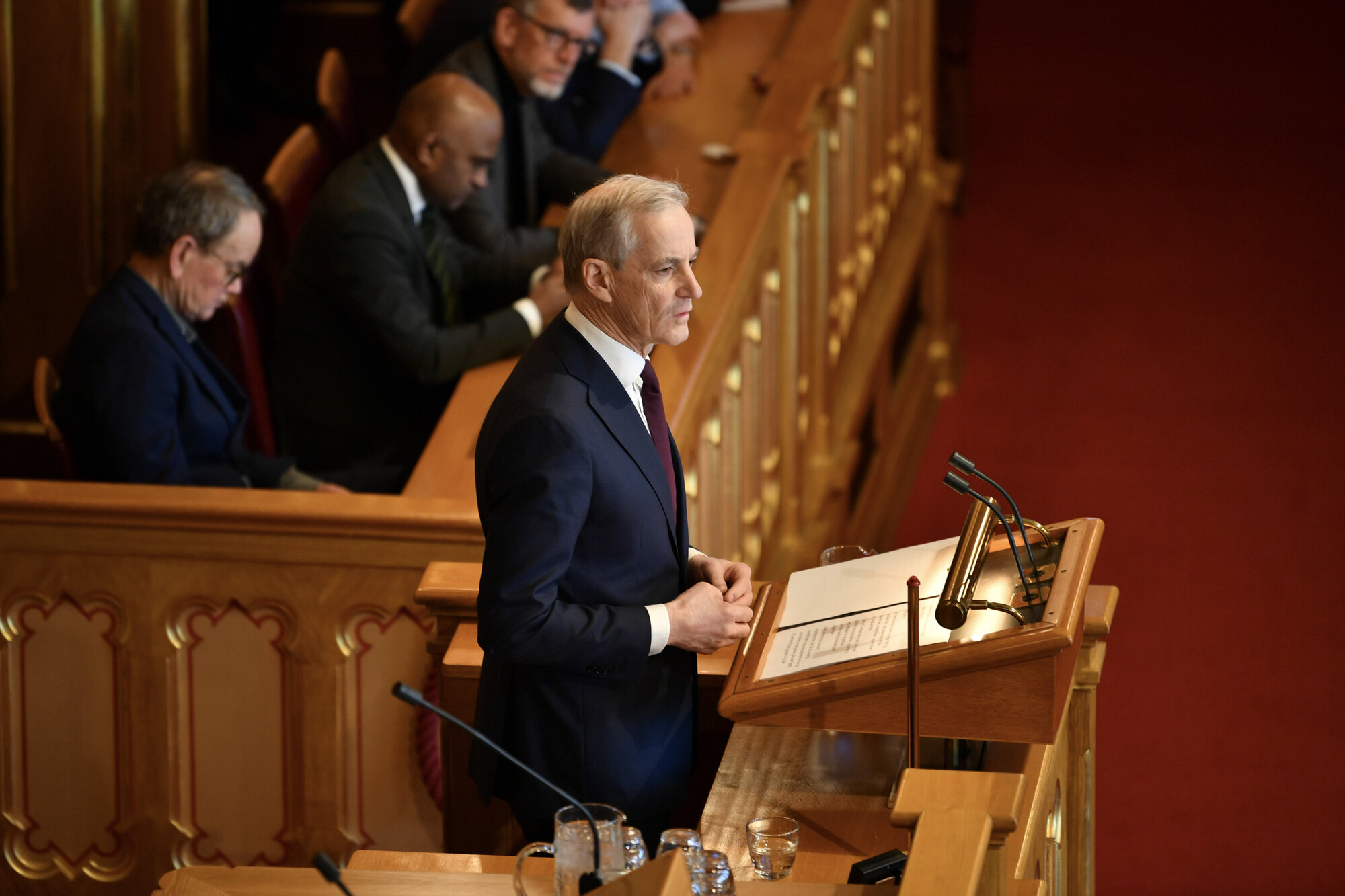 Bilde av statsminister Jonas Gahr Støre