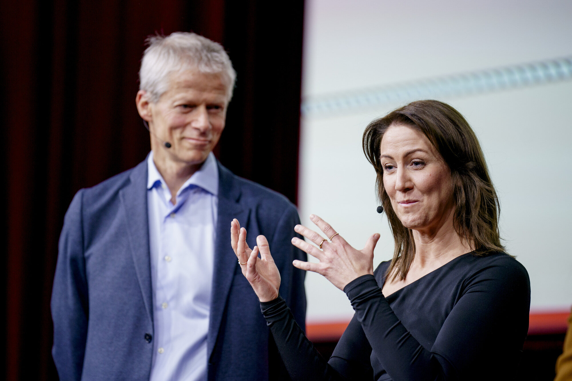 bilde av hans christian holte og tonje brenna