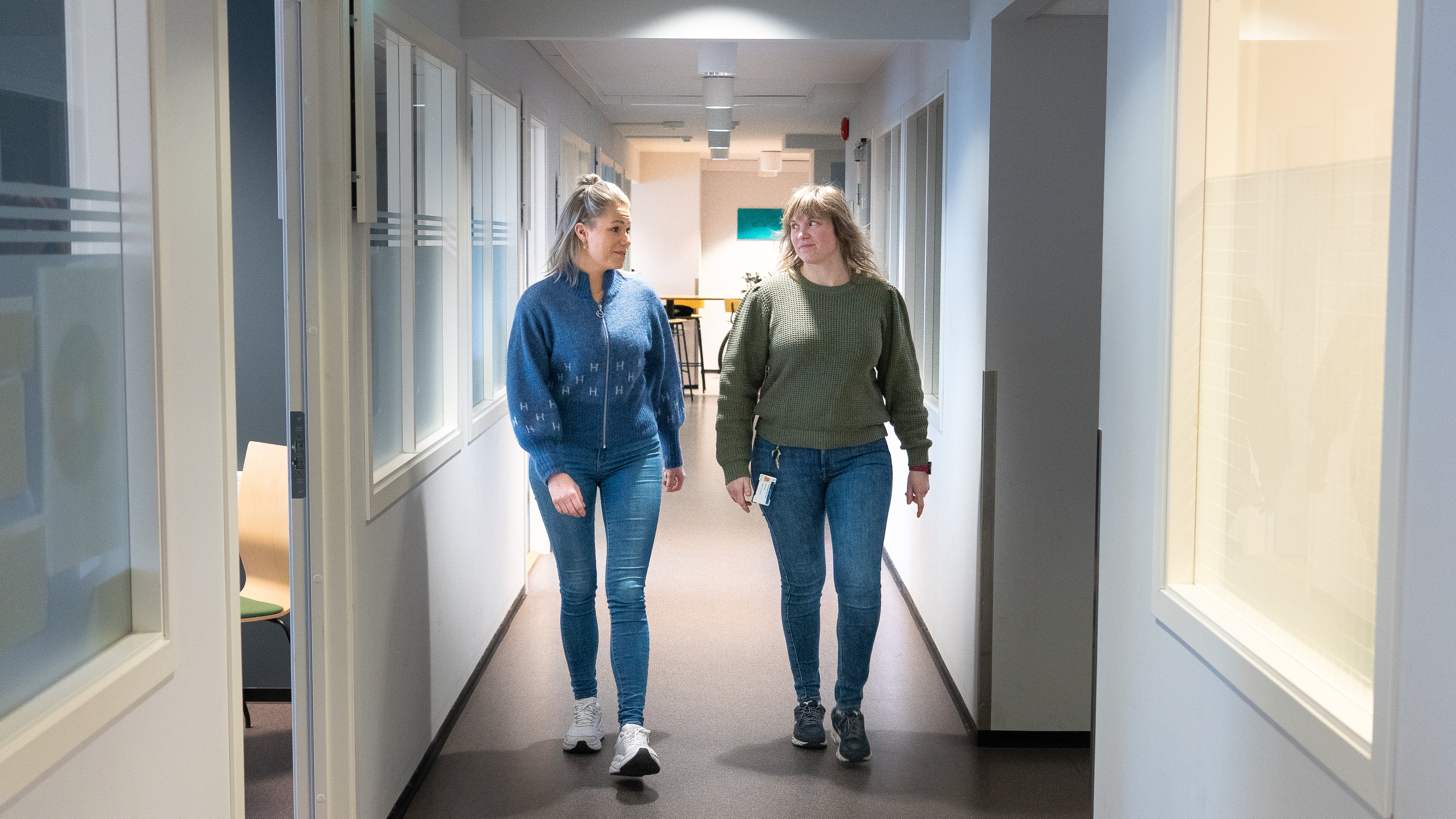 Fadder og fadderbarn i Haugesund hjemmetjeneste bildet viser fadder og fadderbarn i Haugesund hjemmetjeneste