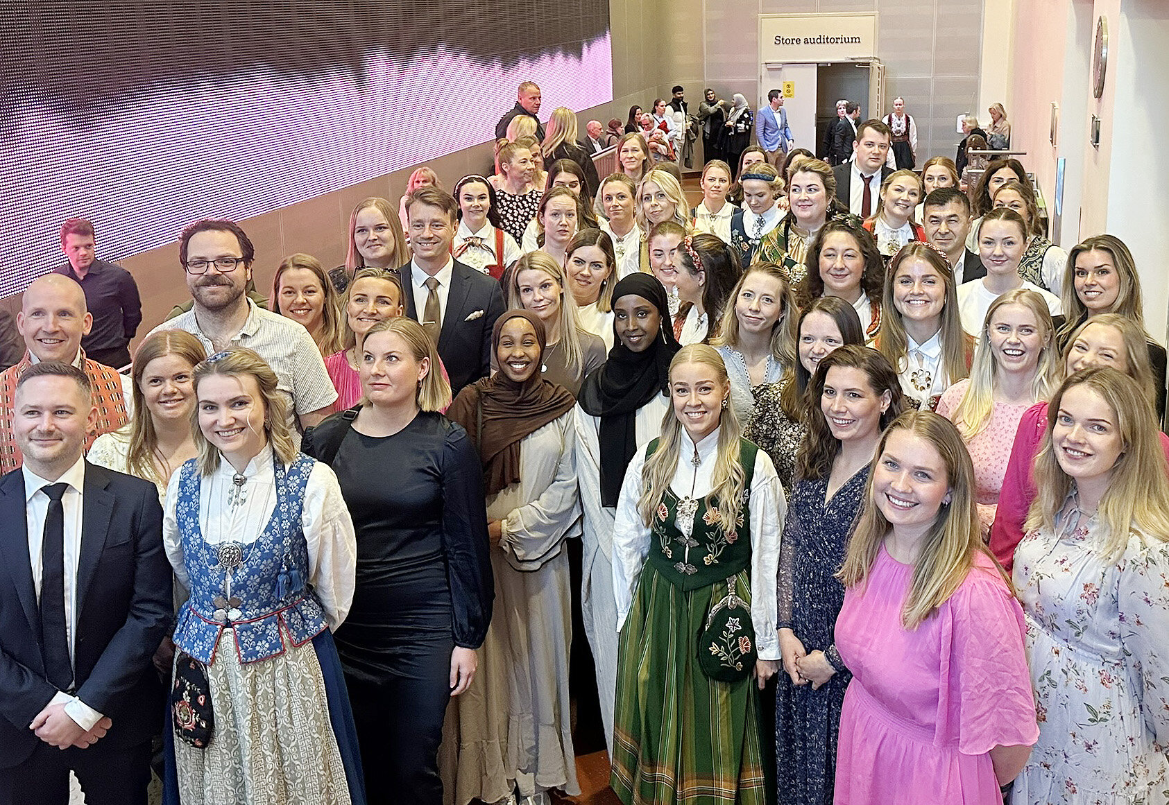 bilde av nye spesialsykepleiere