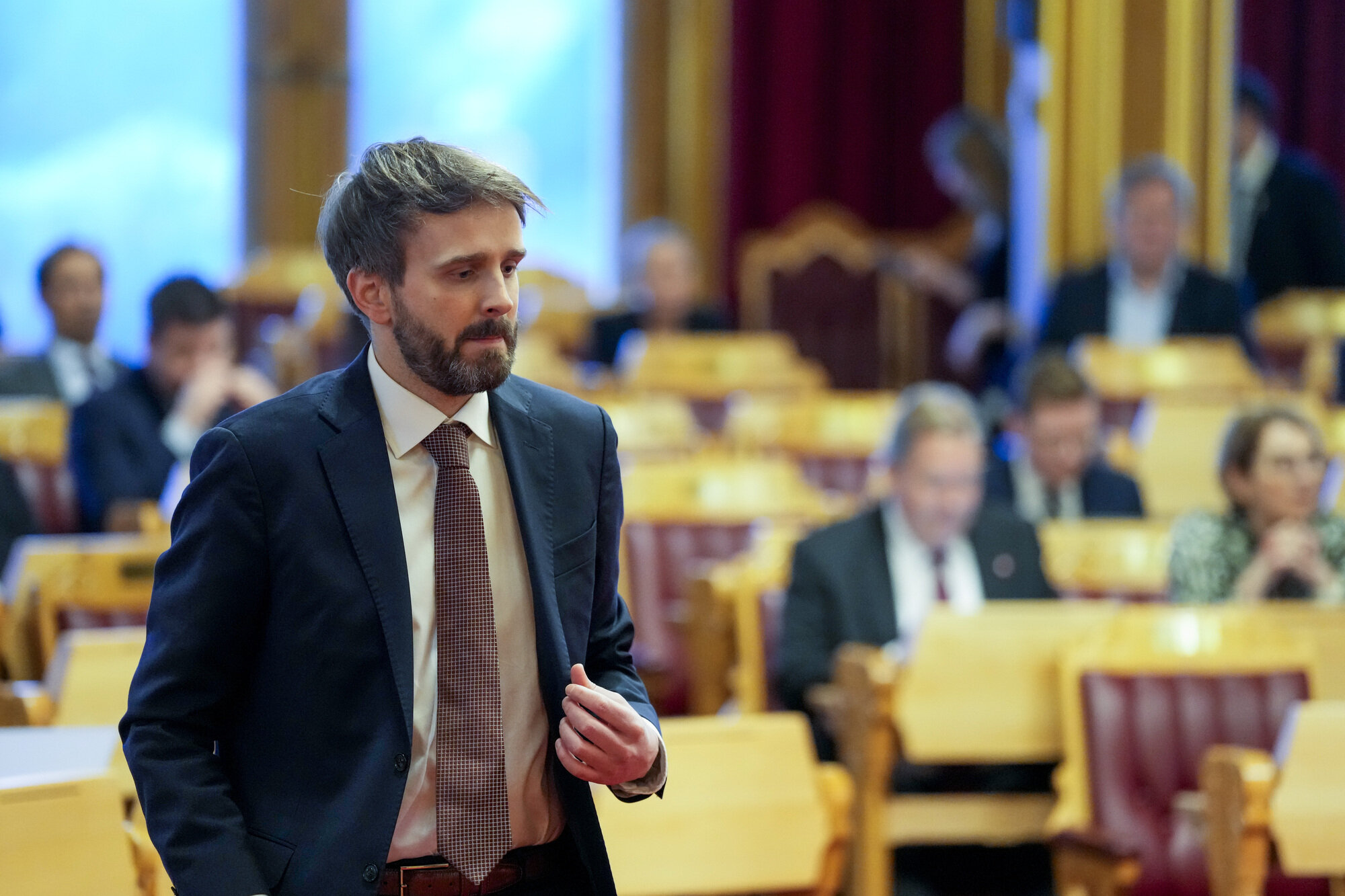 Bilde av helseminister Jan Christian Vestre
