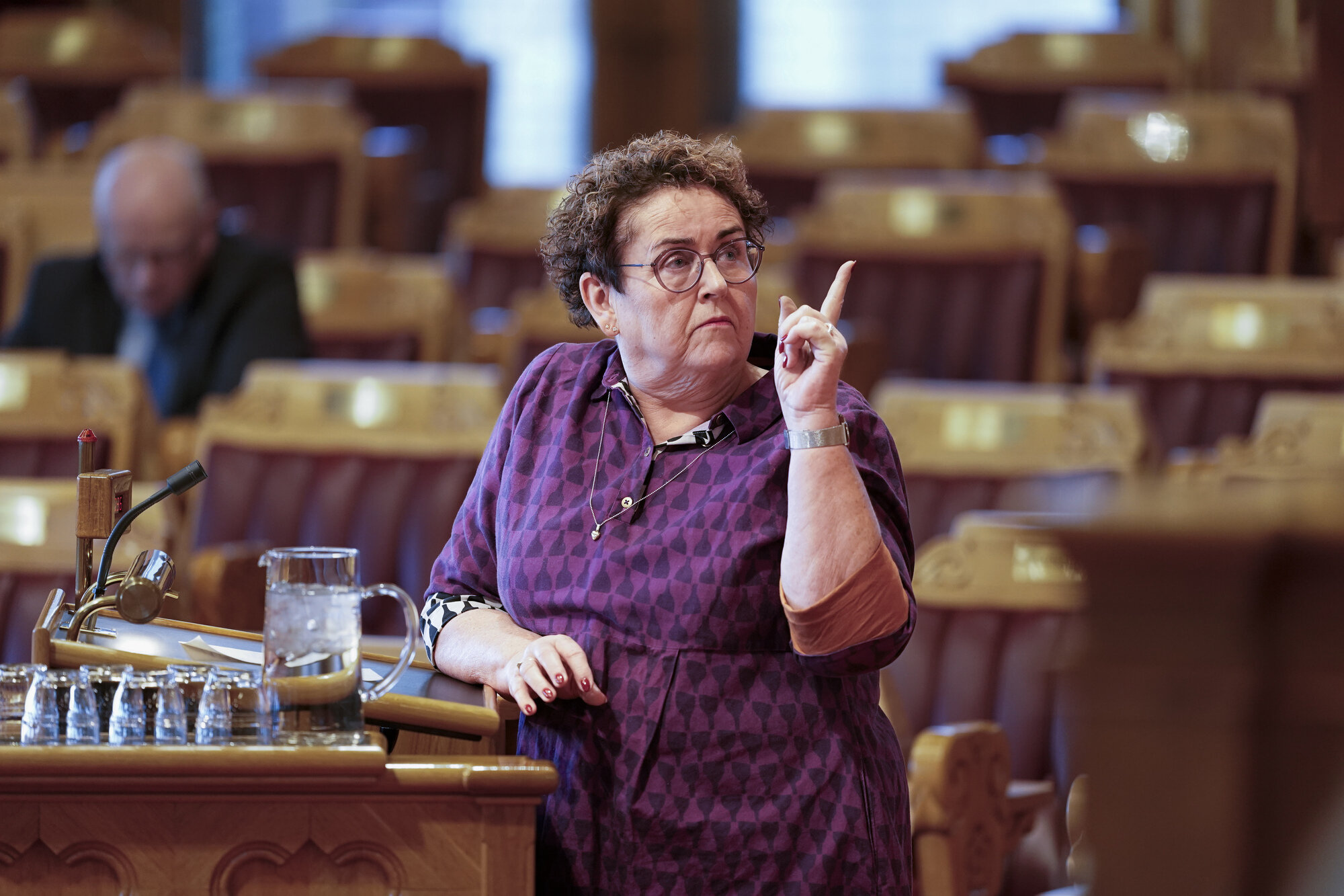 Olaug Bollestad. Bildet viser Olaug Bollestad på Stortinget.