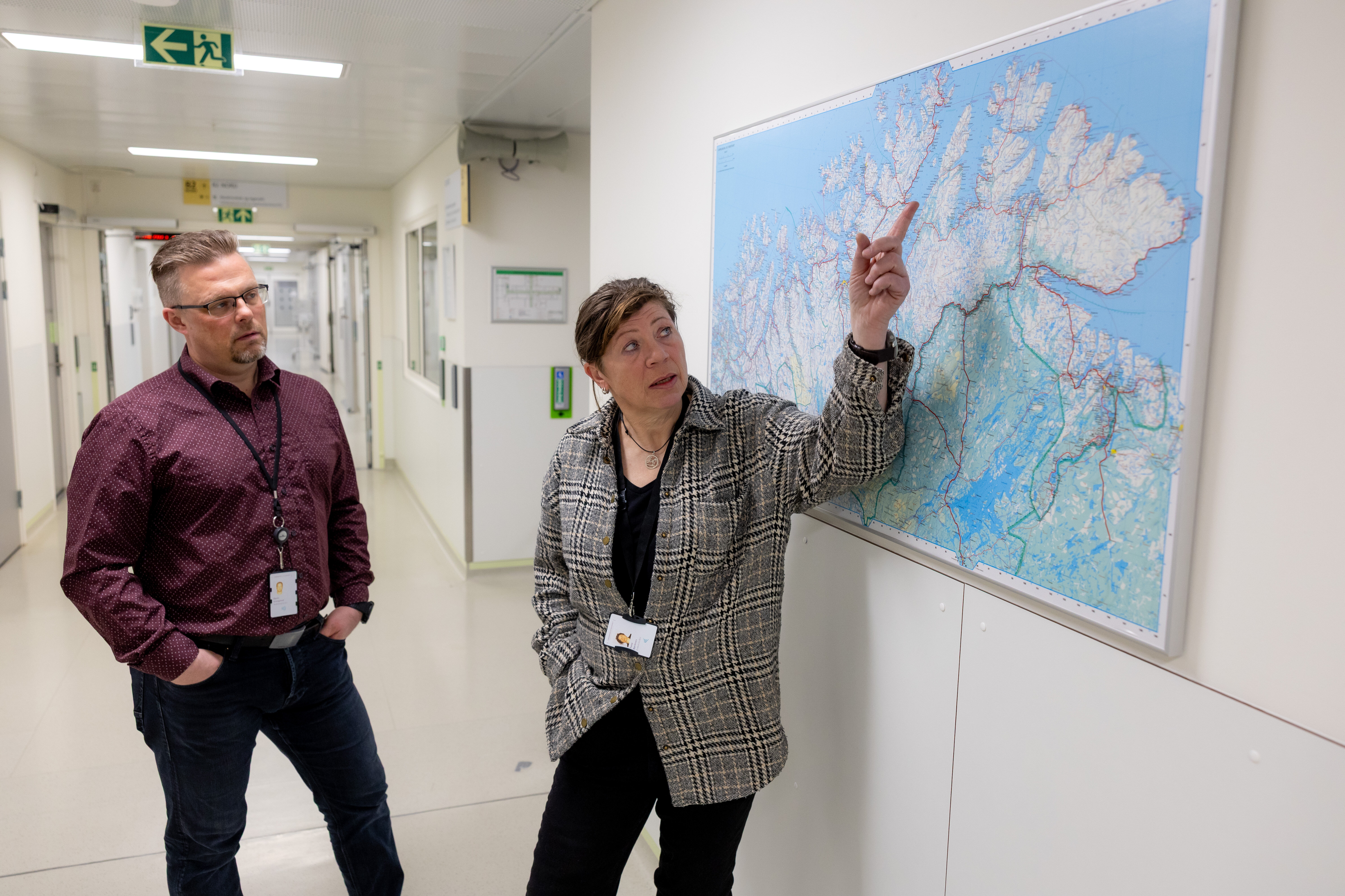 Fra Kirkenes sykehus Fra Kirkenes sykehus