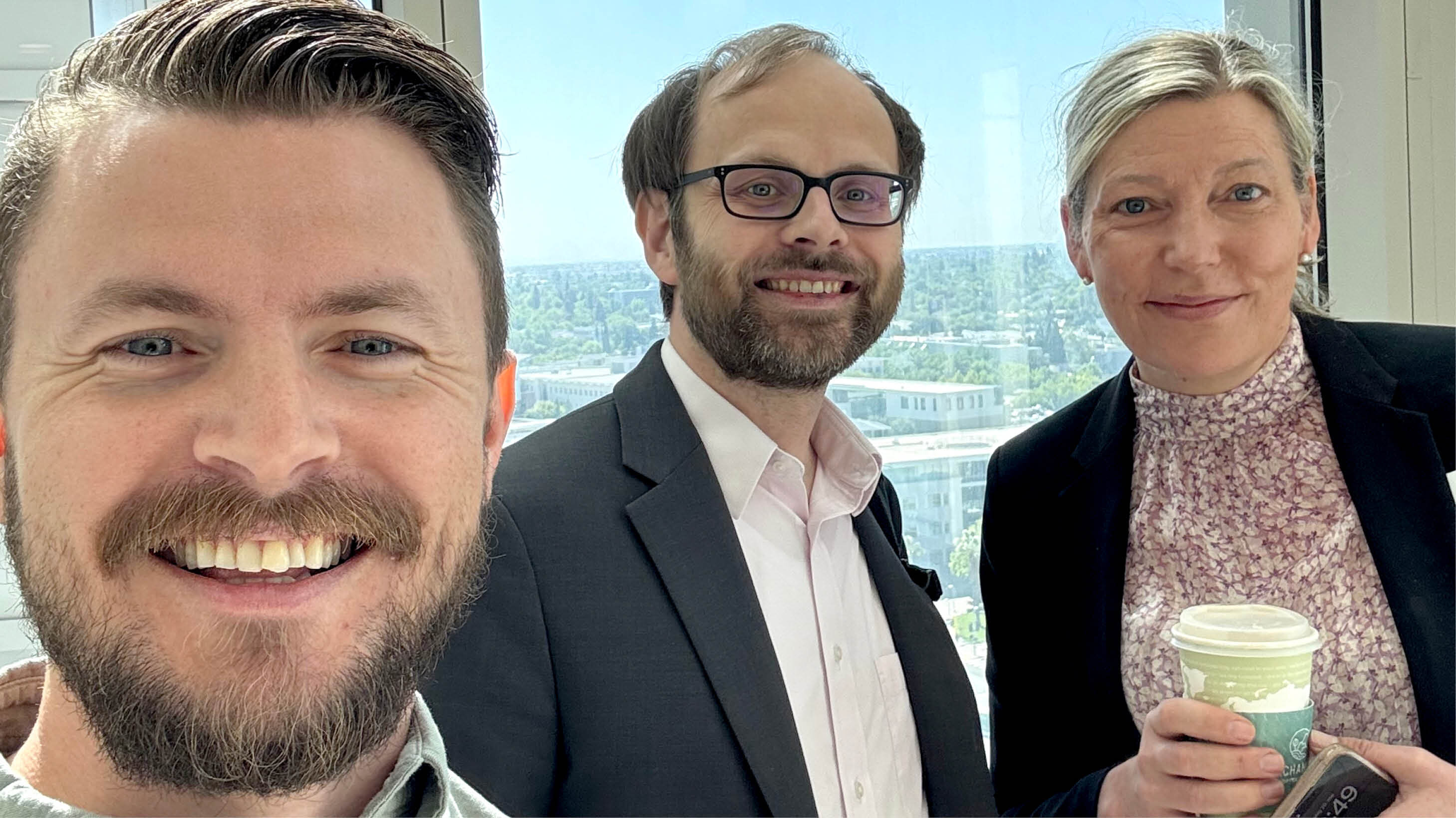 Lasse Johan Thue, Lars Gjerde, Ellen Brodin Bildet viser Lasse Johan Thue, Lars Gjerde og Ellen Brodin.