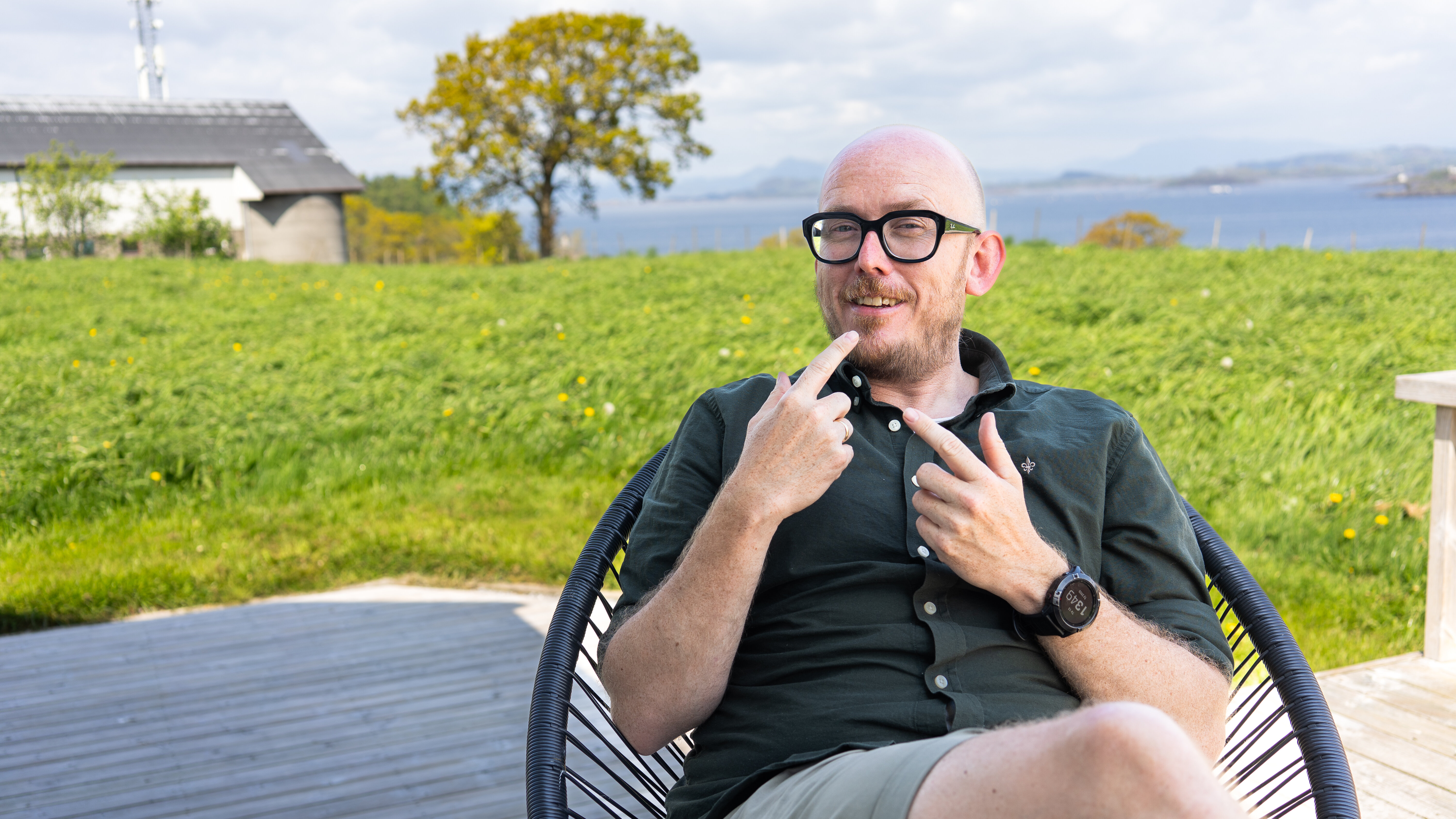 Oddvar Vignes bildet viser Oddvar Vignes