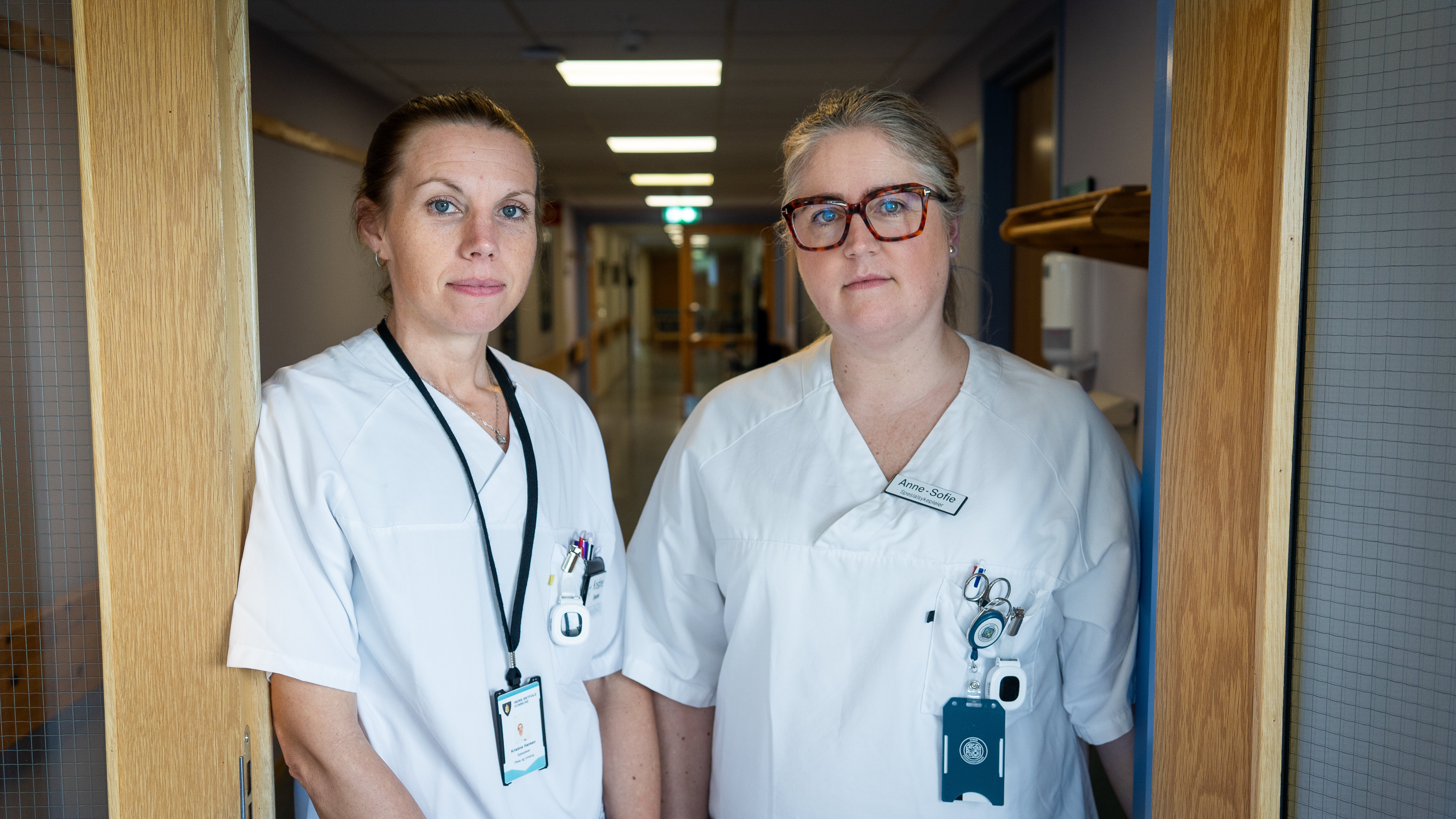 Kristine Hansen og Anne-Sofie Løkken Bildet viser Kristine Hansen og Anne-Sofie Løkken