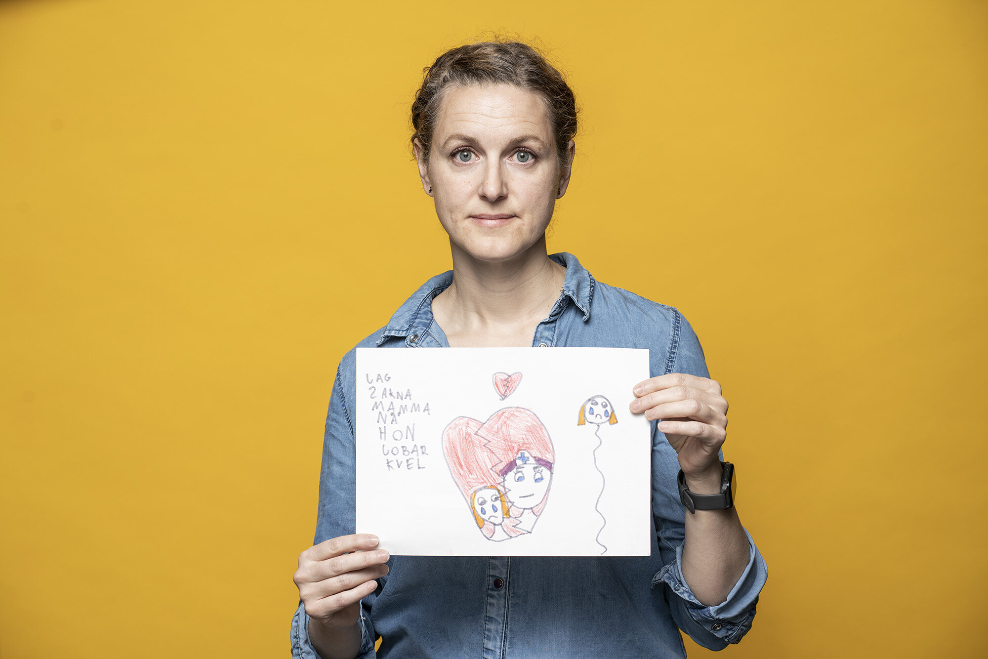 Bildet viser den svenske sykepleieren Carin Lhotsky Andersson