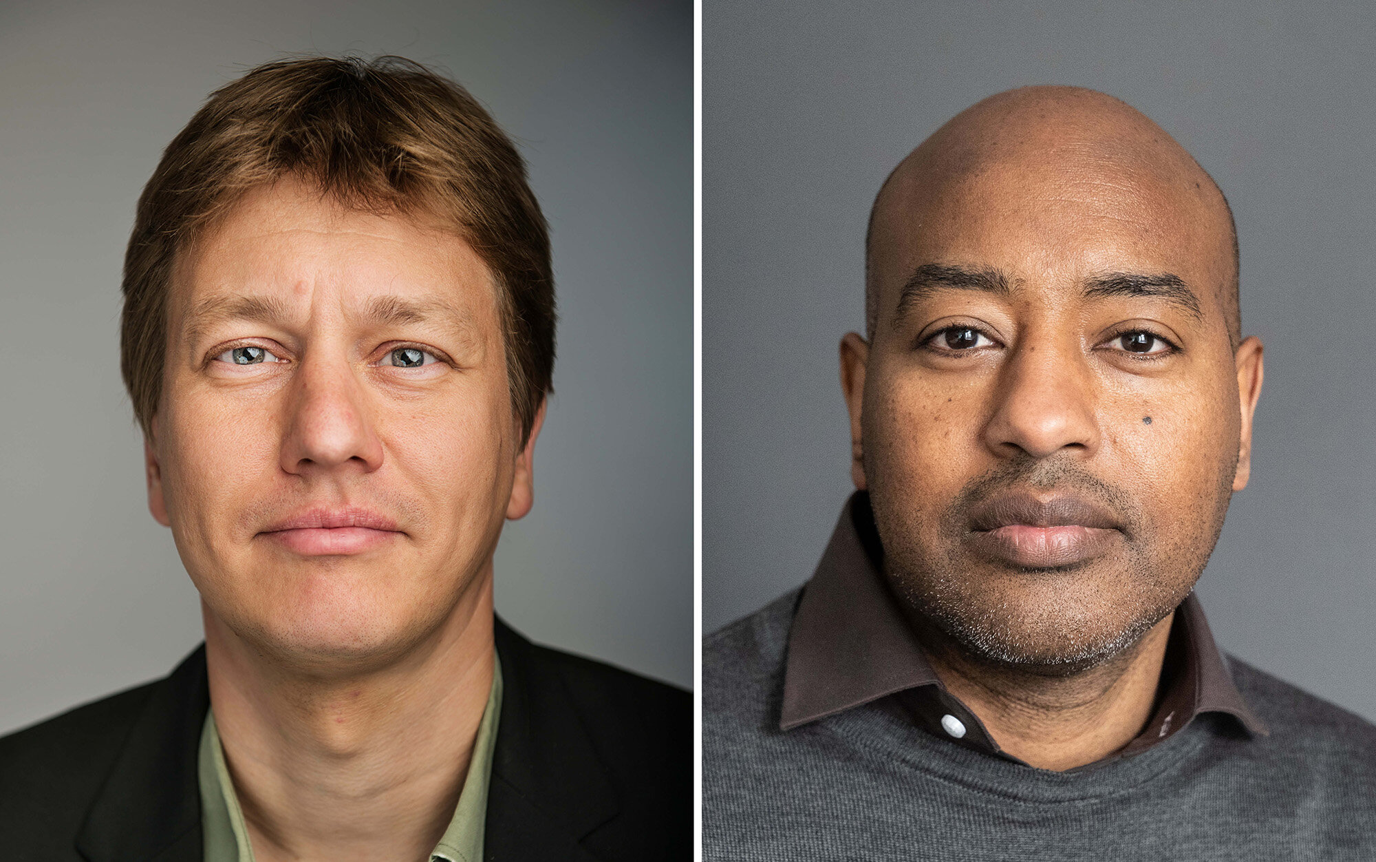 Bildet viser Jonas Debesay og Ivan Harsløf