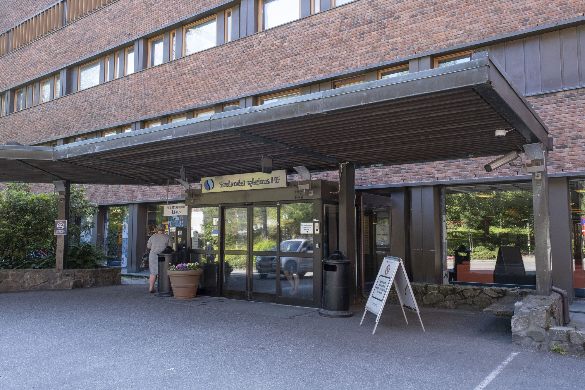 Bildet viser Sørlandet sykehus i Arendal.