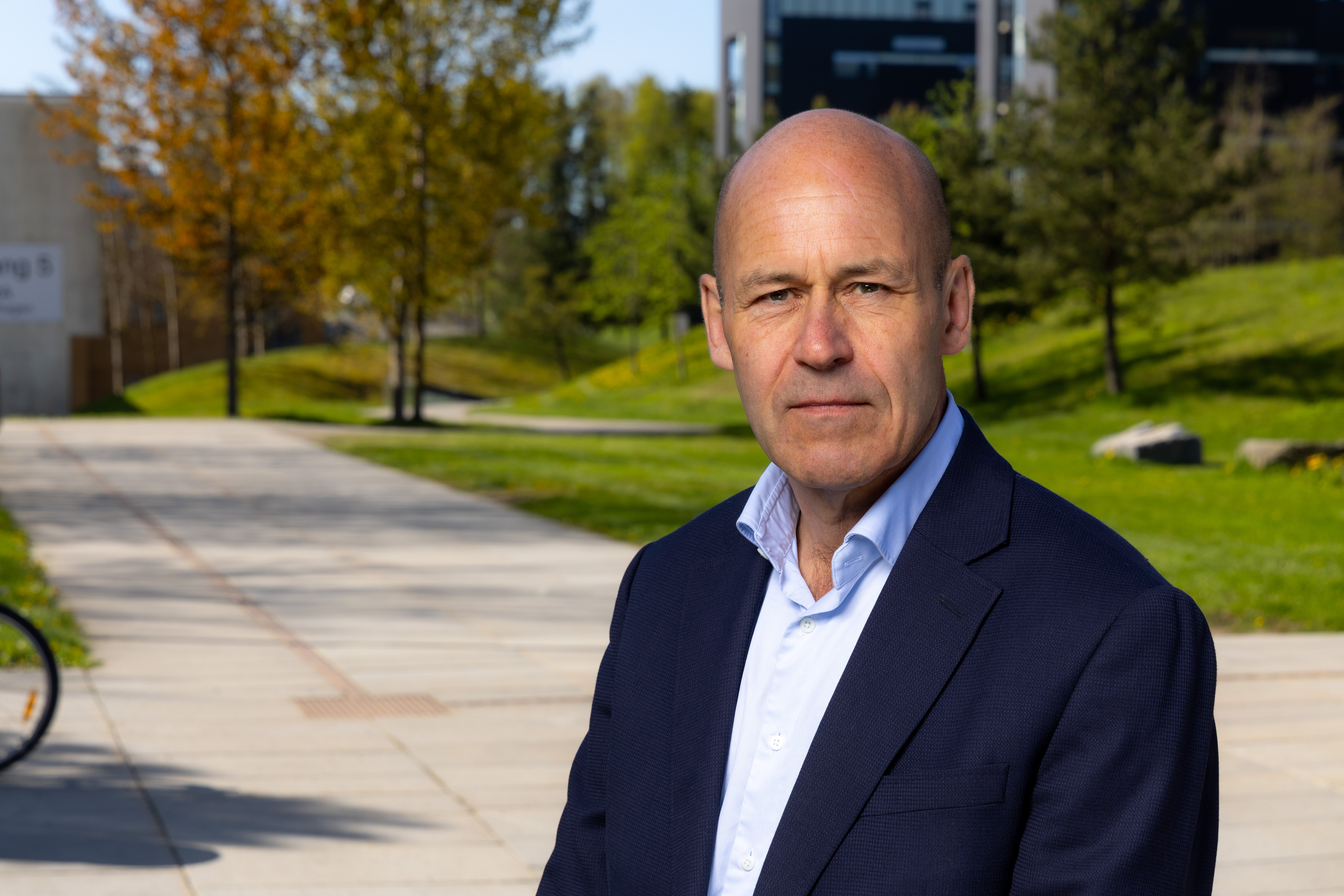 Øystein Mæland Bildet viser Øystein Mæland.