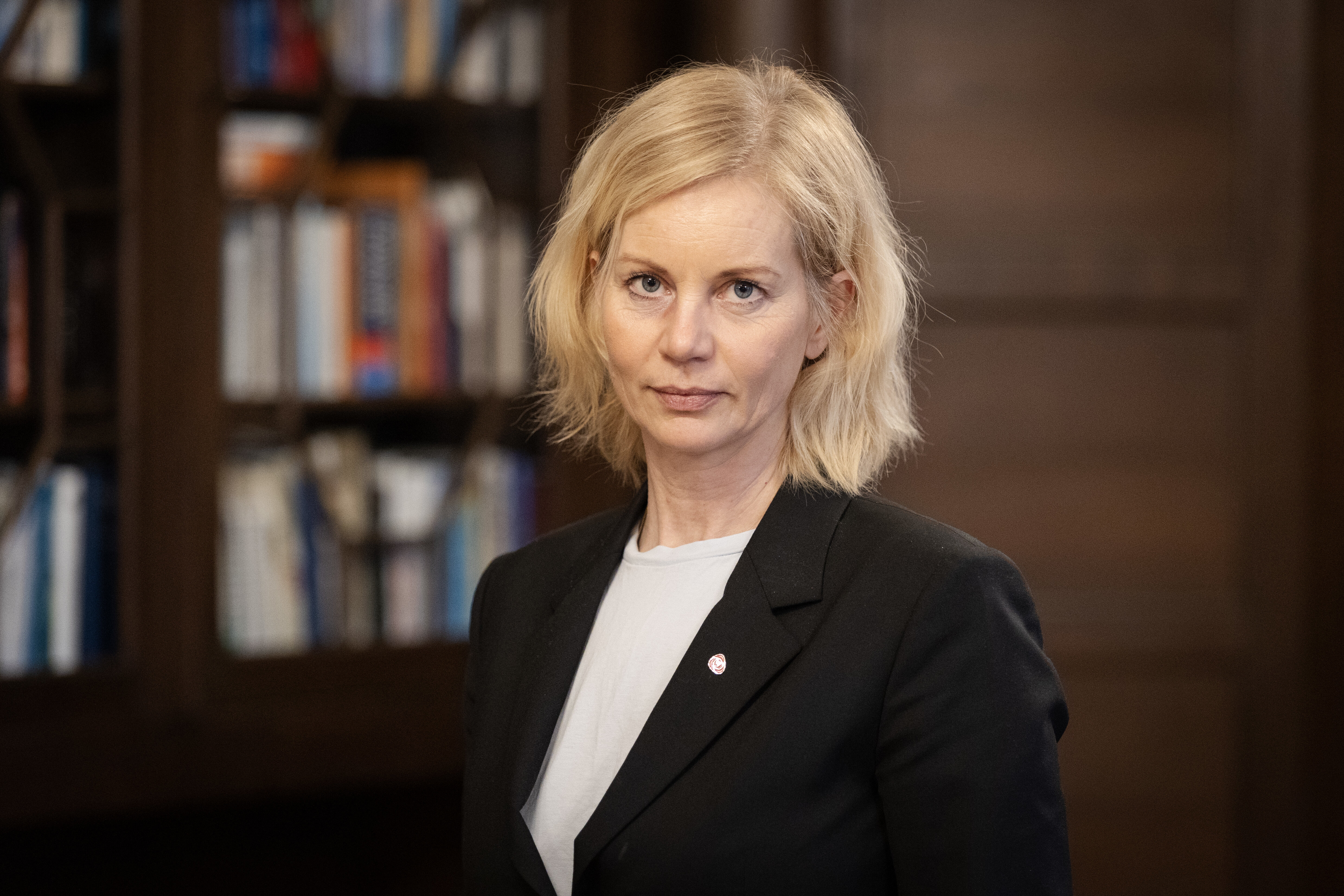 Utdanningsminister Sigrun Aasland Bildet viser Utdanningsminister Sigrun Aasland