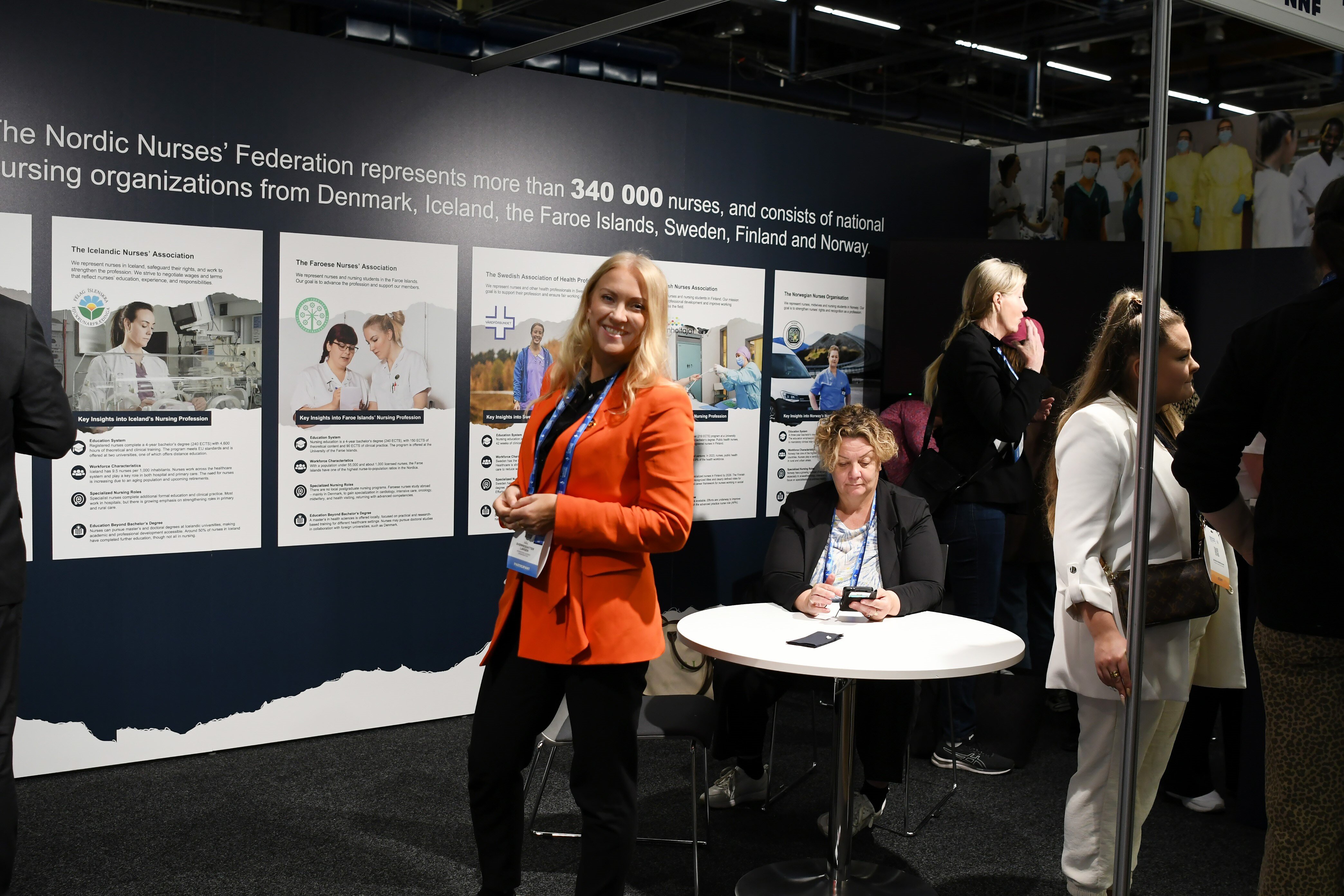 Lill Sverresdatter Larsen Bildet viser Lill Sverresdatter Larsen på ICN kongress