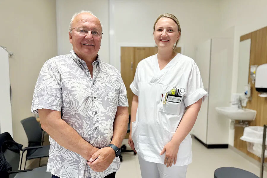 bilde av knut og tora