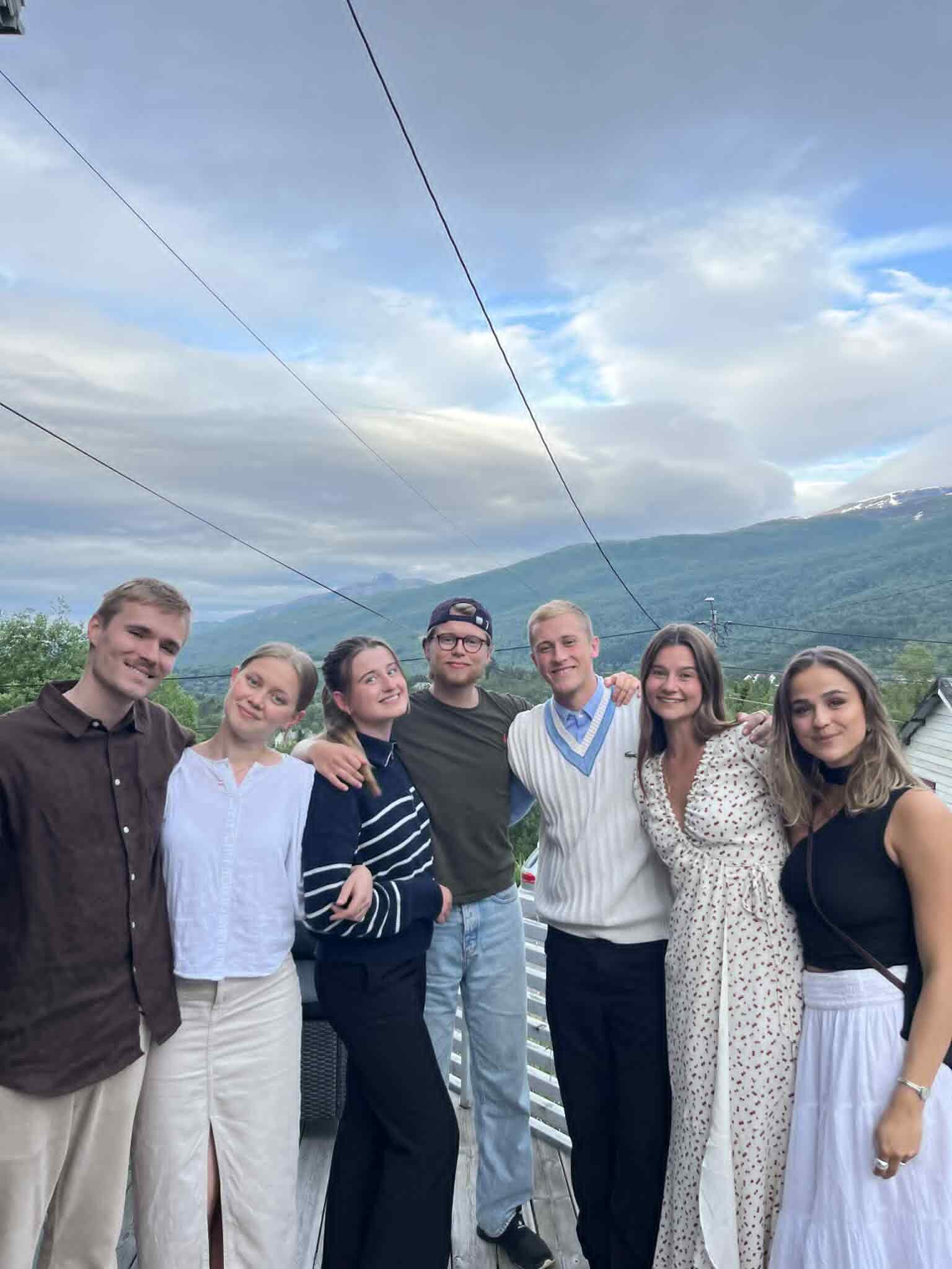 bilde av svenske legestudenter