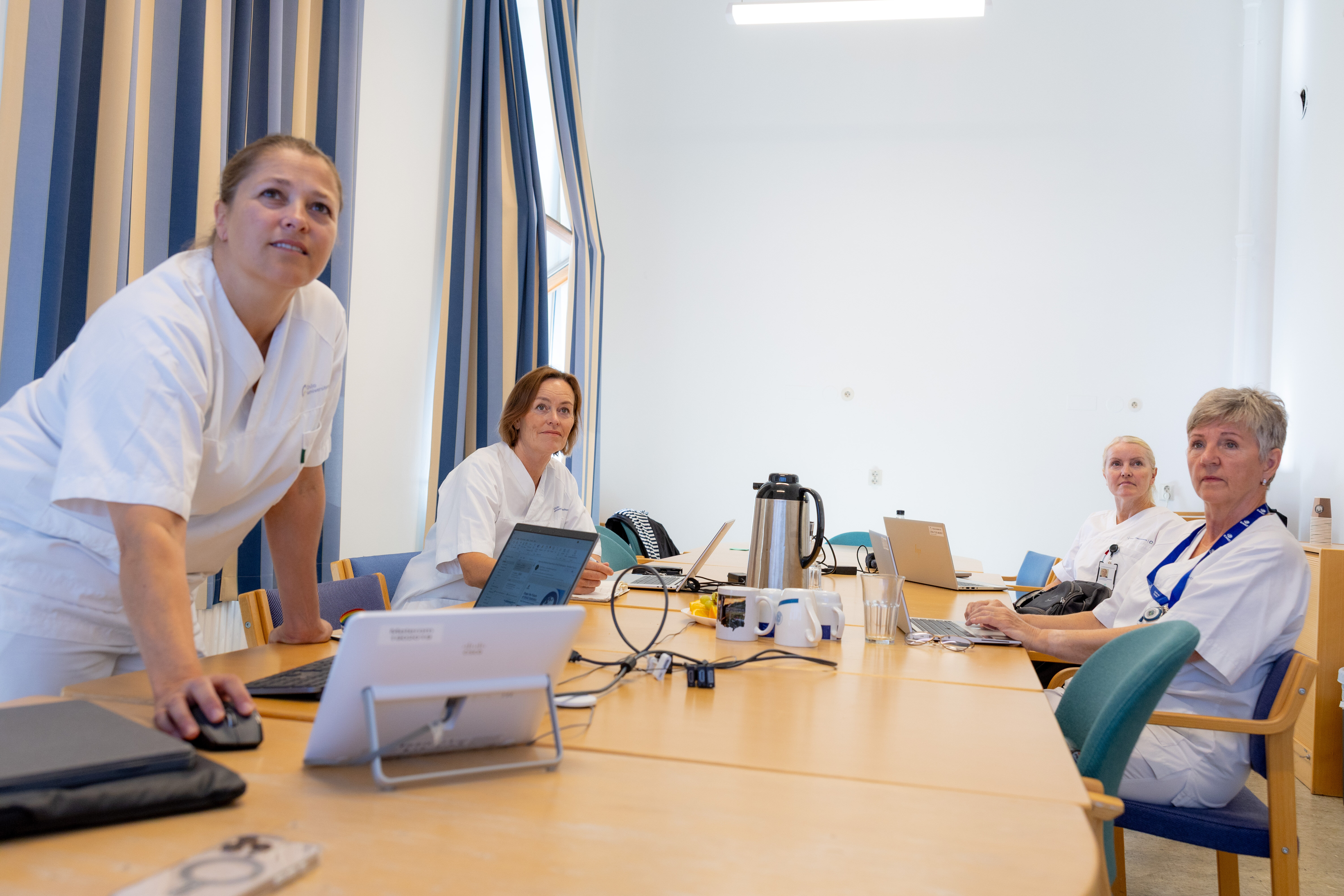 Ingvild Gaare-Olstad, Liv Bjerke Rodal, Anne Munkvold og Nina Særvold Bildet viser Ingvild Gaare-Olstad, Liv Bjerke Rodal, Anne Munkvold og Nina Særvold.