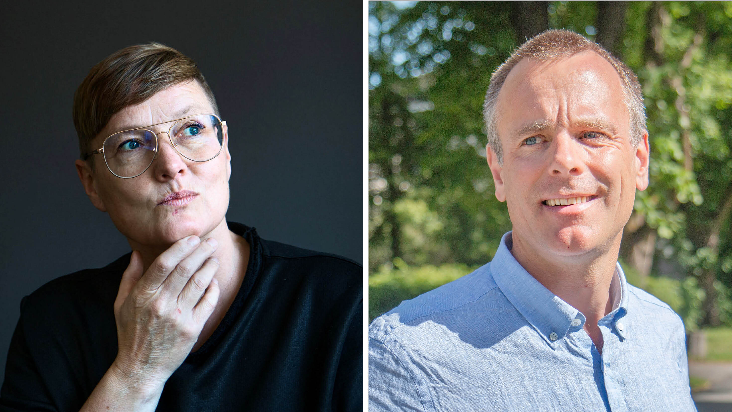 Bildet viser Edith Gjevjon og Espen Gade Rolland