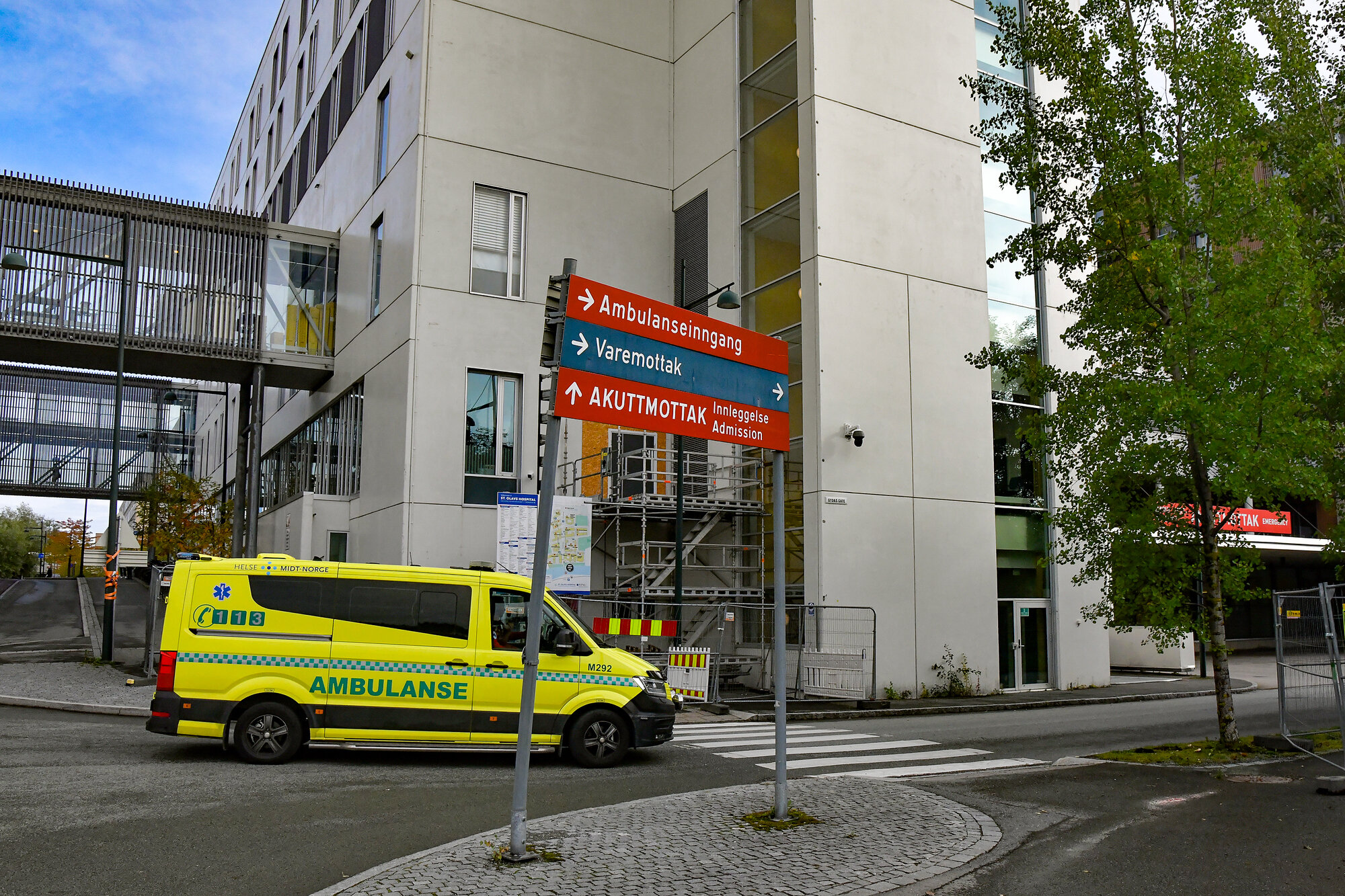 Bilde av St Olavs hospital i Trondheim