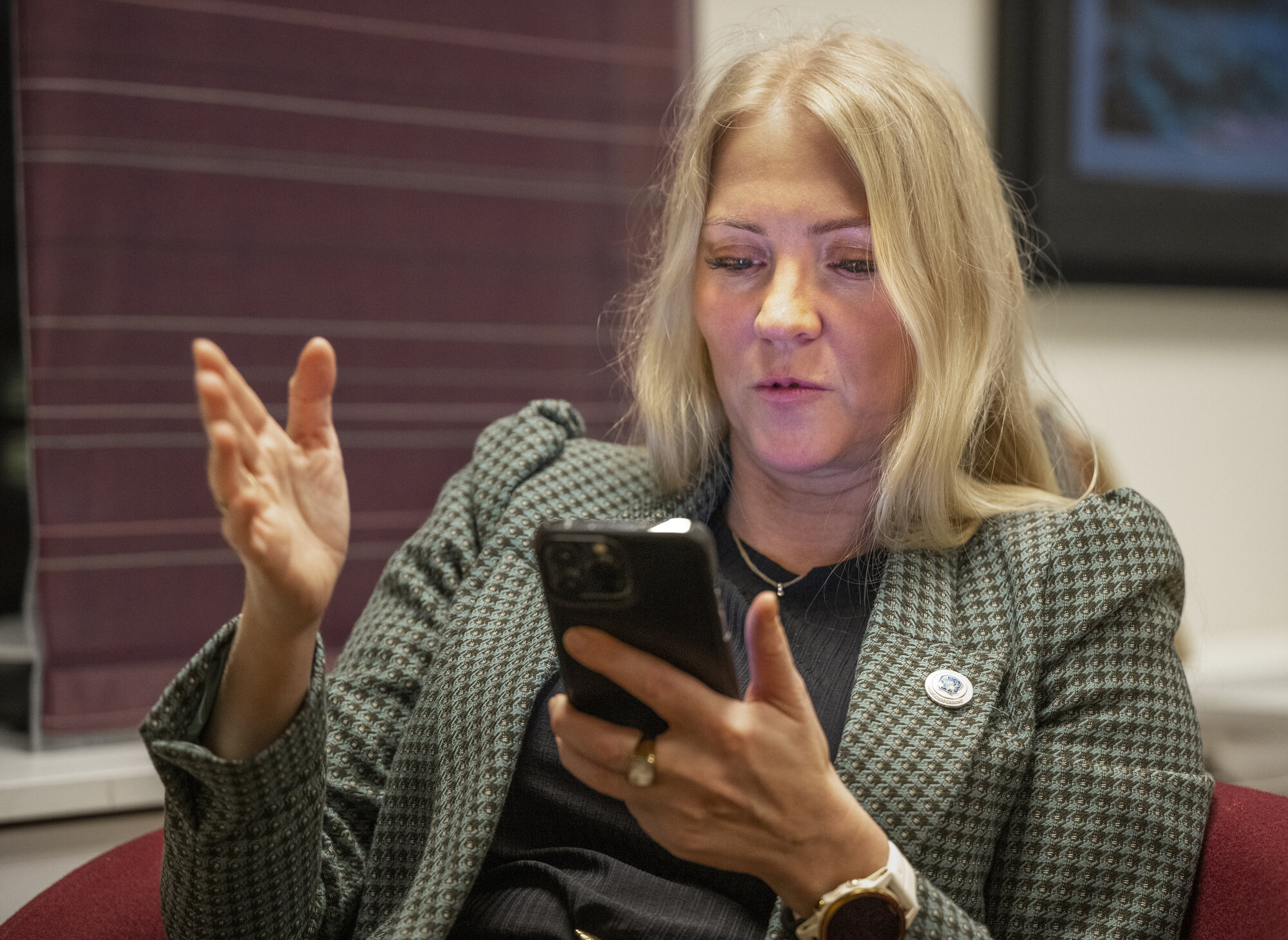 Bildet viser Lill Sverresdatter Larsen, NSF