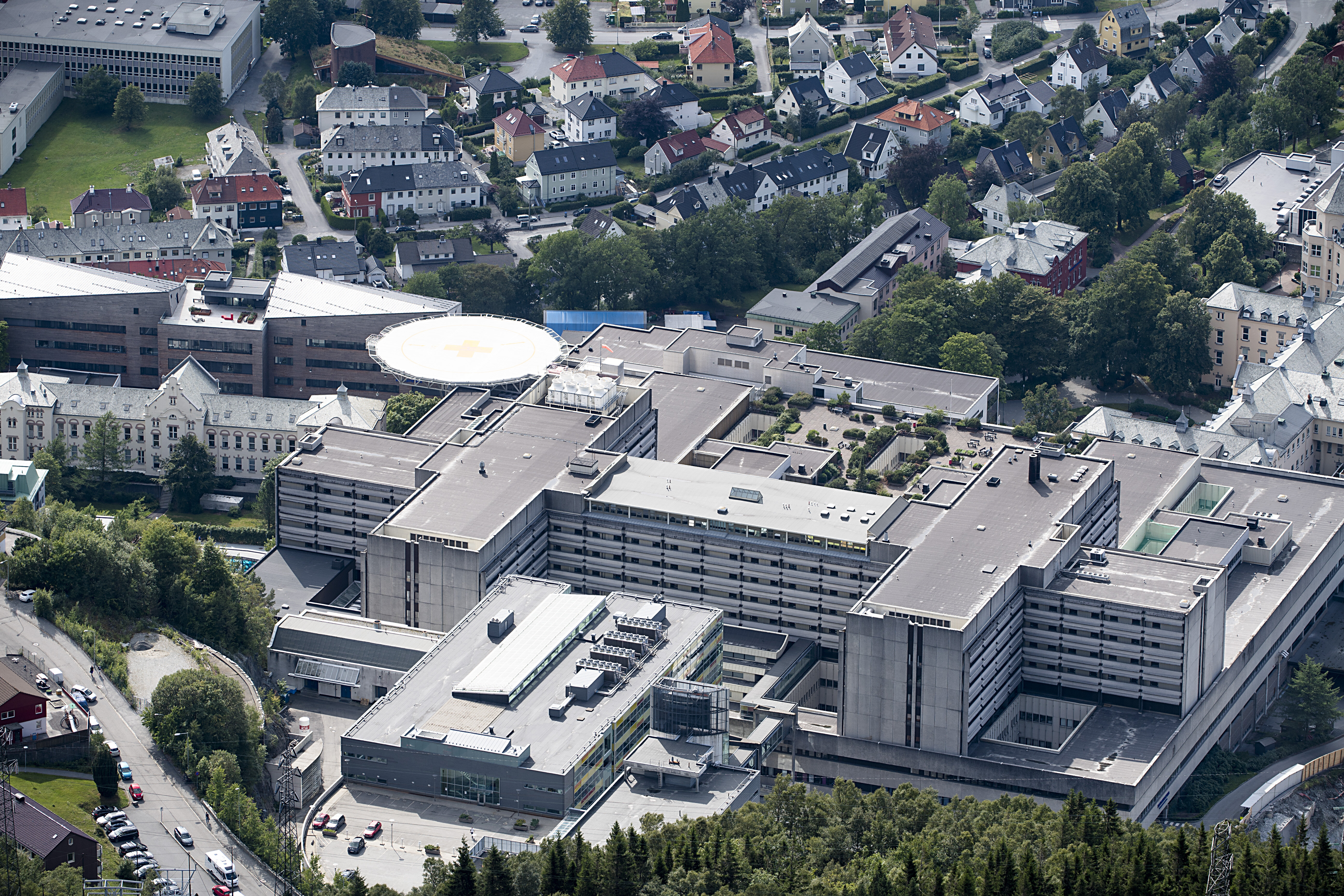 bilde av haukeland sykehus