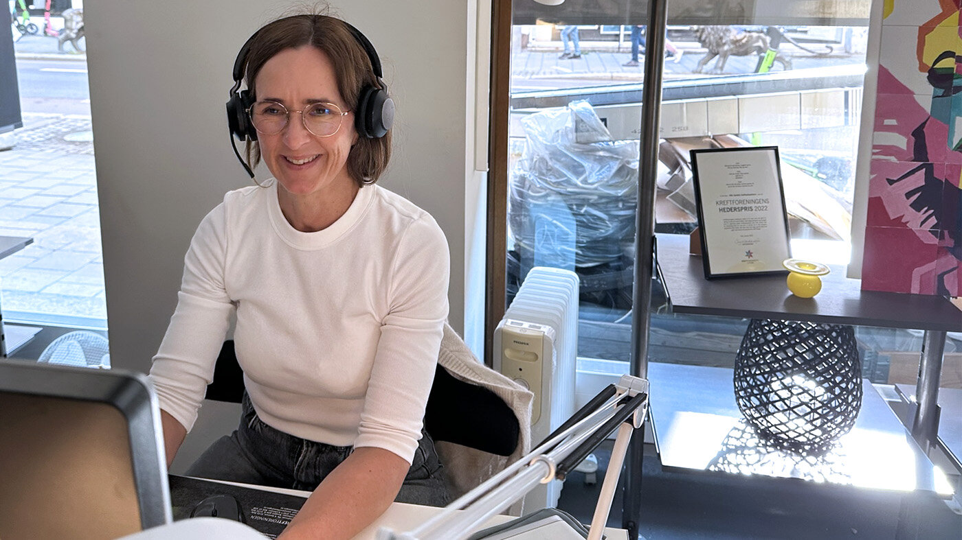 Bilde viser kreftsykepleier Benedikte Sætreng Eriksen