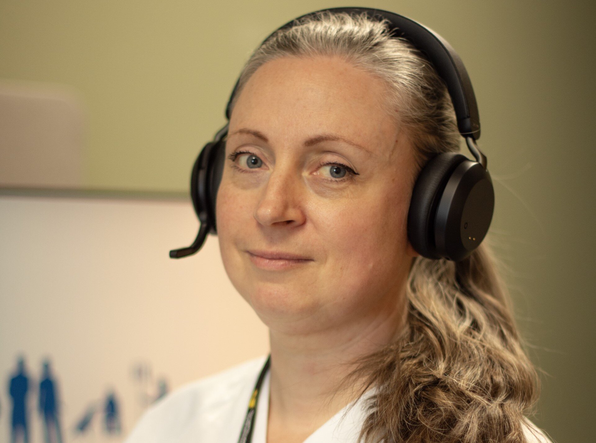 Tine Garshol, Synstelefonen Bildet viser Tine Garshol.