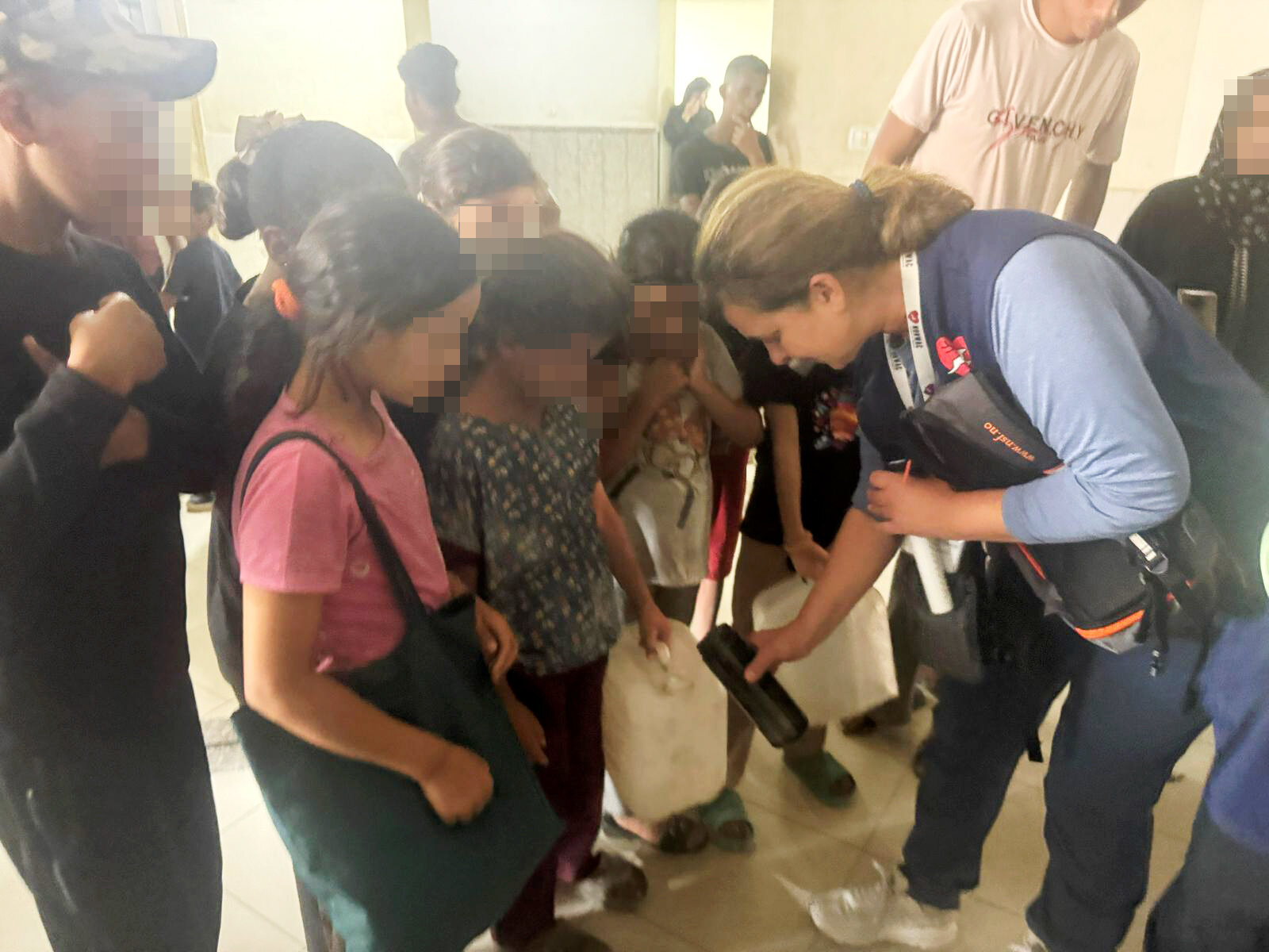 Norwak, Gaza Bildet viser Norwac-team i Gaza.