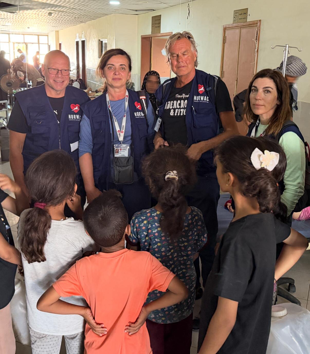 Bildet viser team fra Norwac.